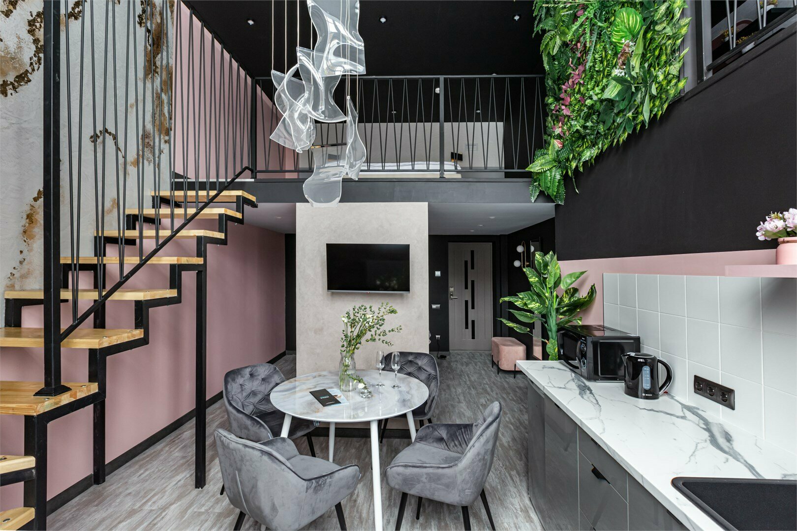 Улучшенные двухуровневые апартаменты для 6 гостей