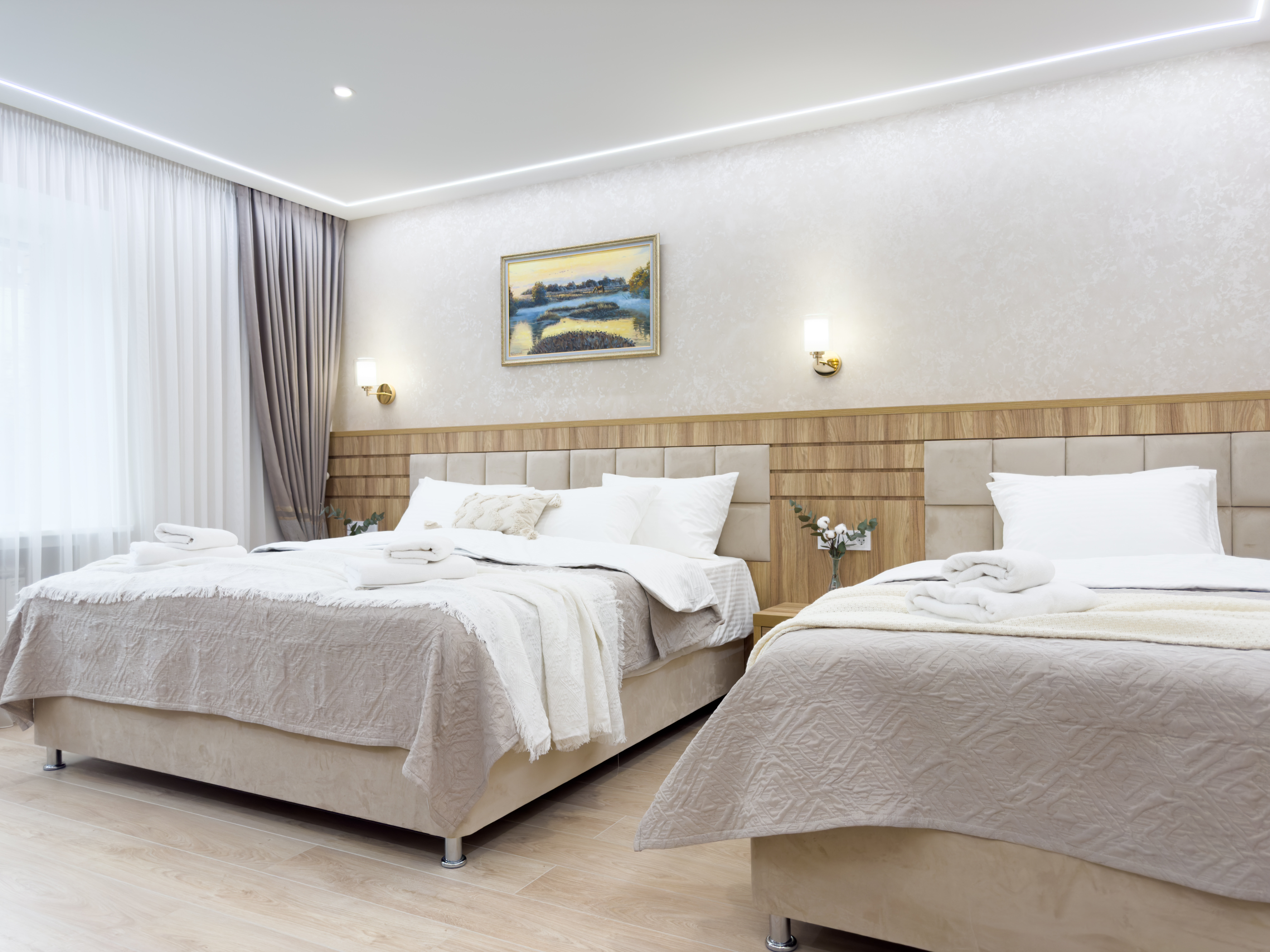 Двухкомнатные семейные апартаменты