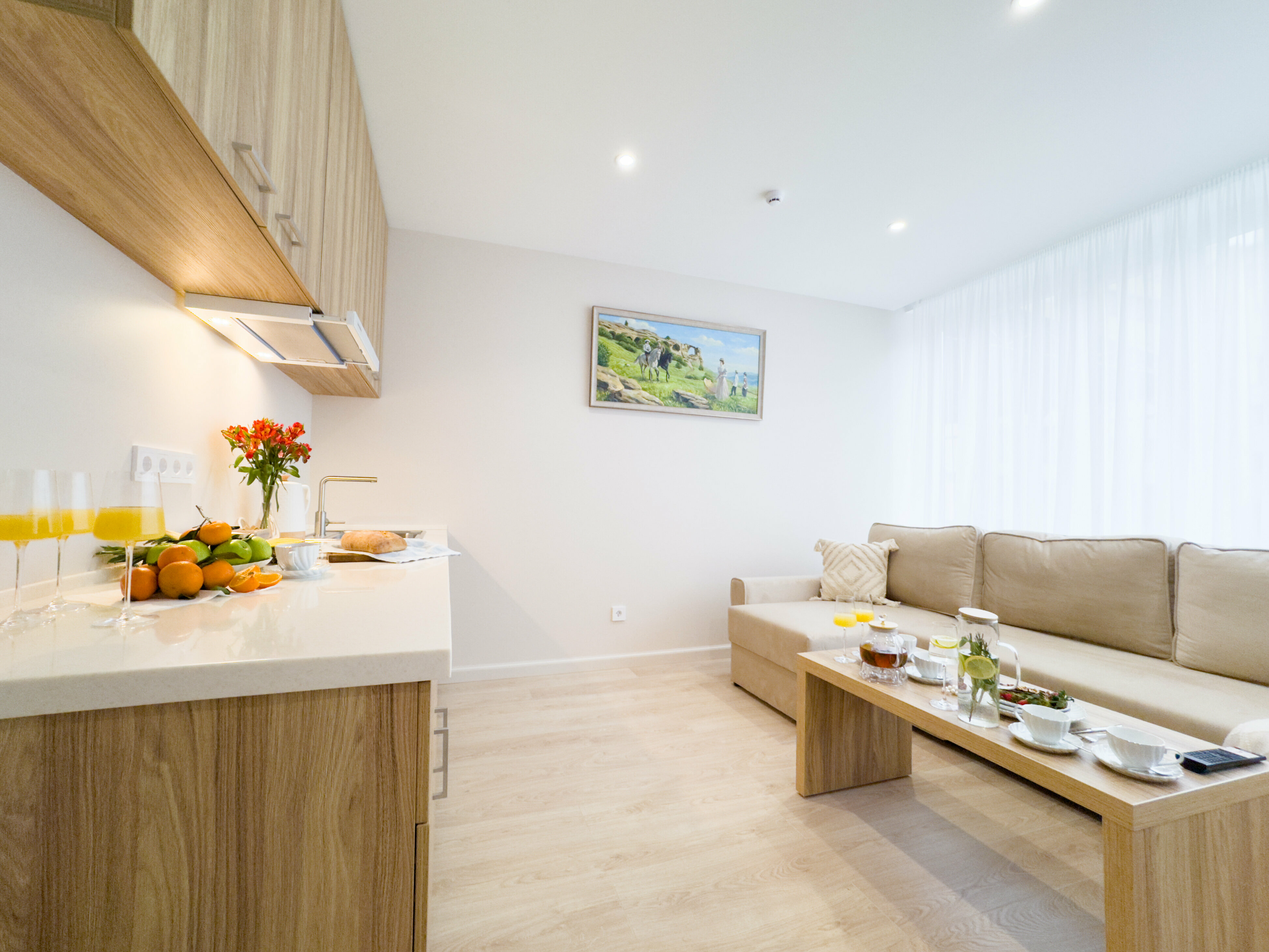 Двухкомнатные семейные апартаменты