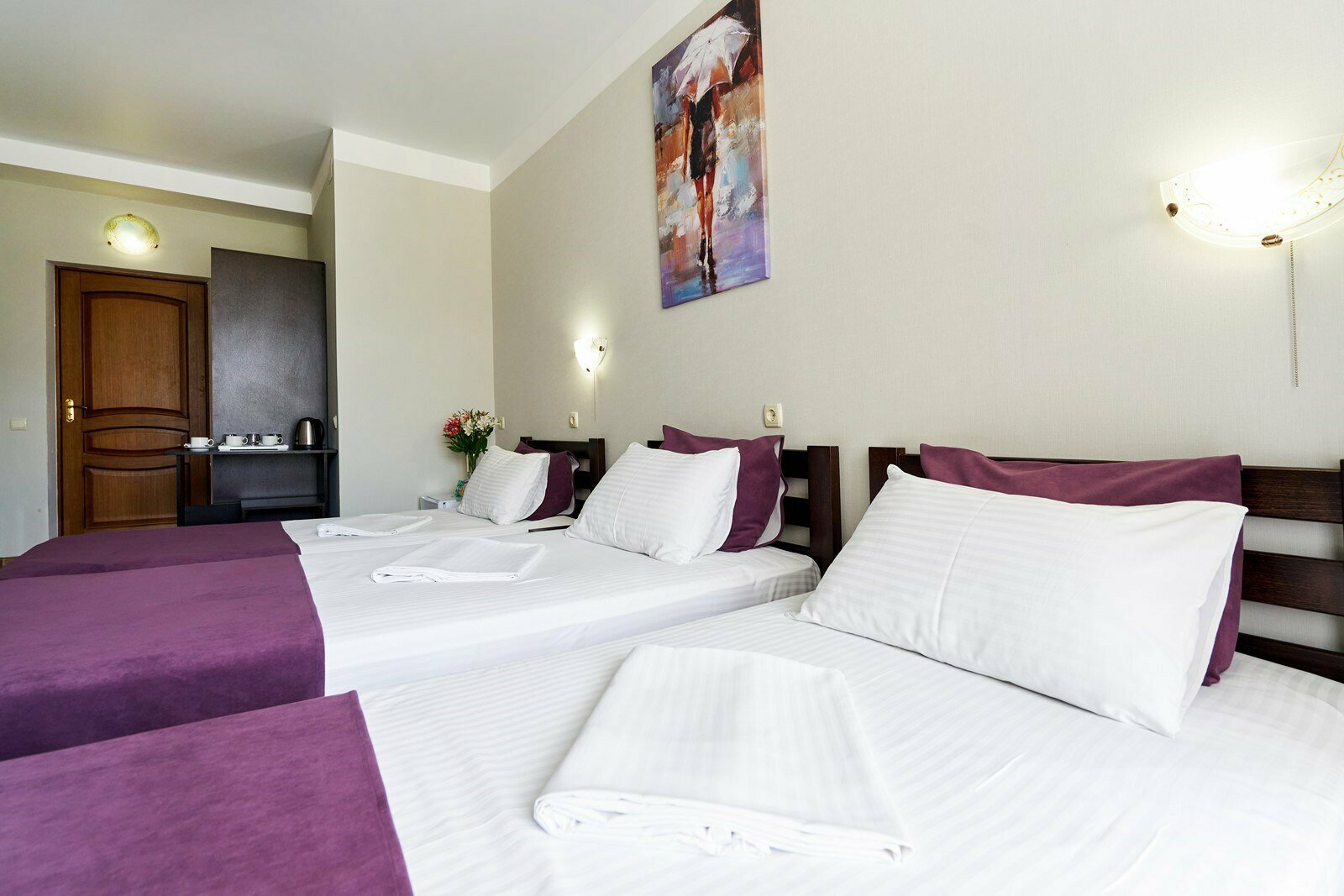 3-местный Стандарт с балконом или с террасой