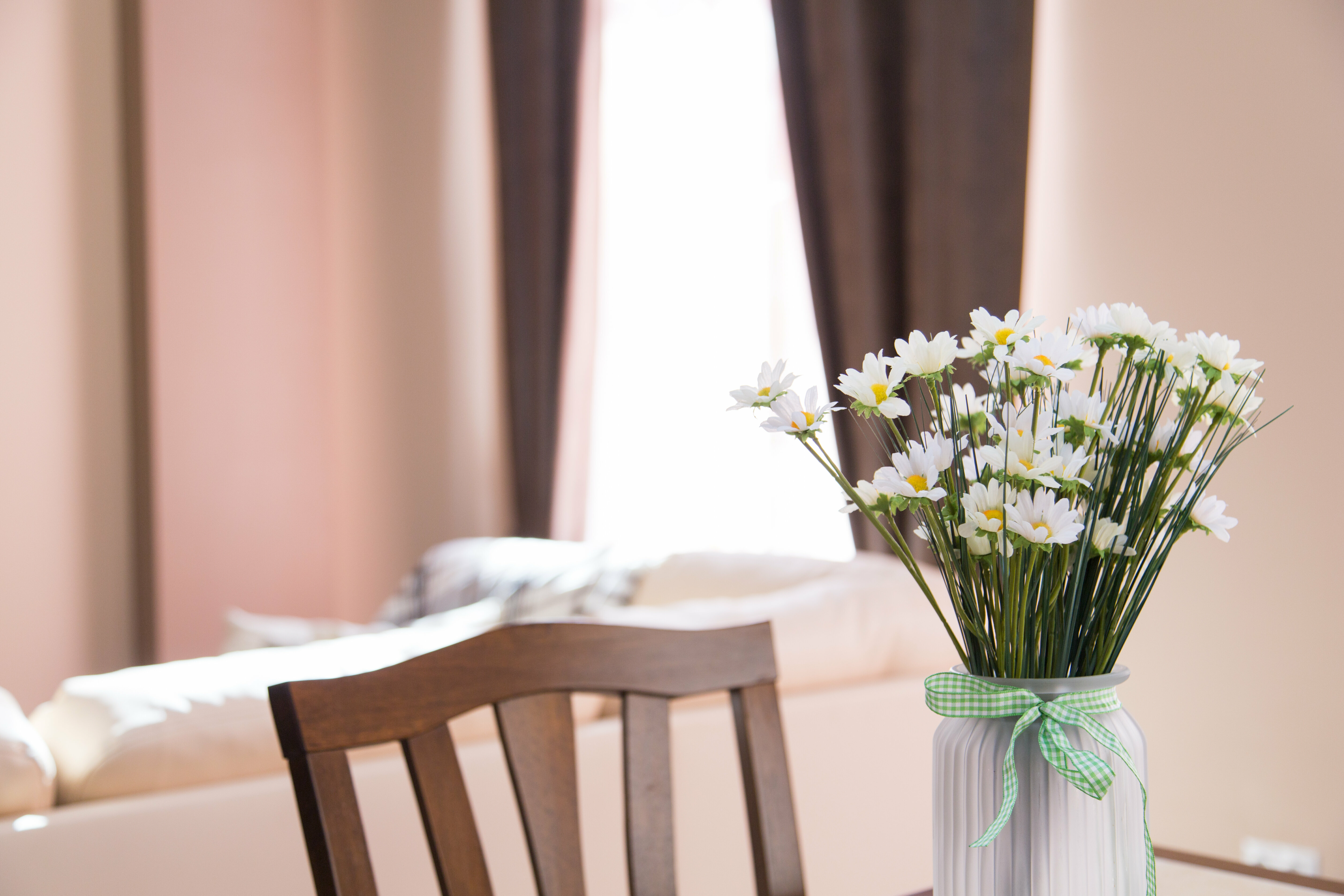 Апартаменты с 2-я односпальными кроватями и ванной комнатой 