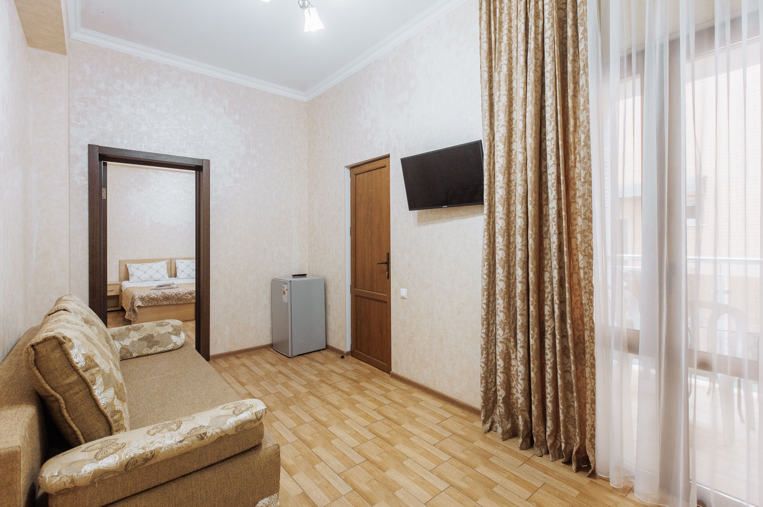 Семейный | двухкомнатный | балкон