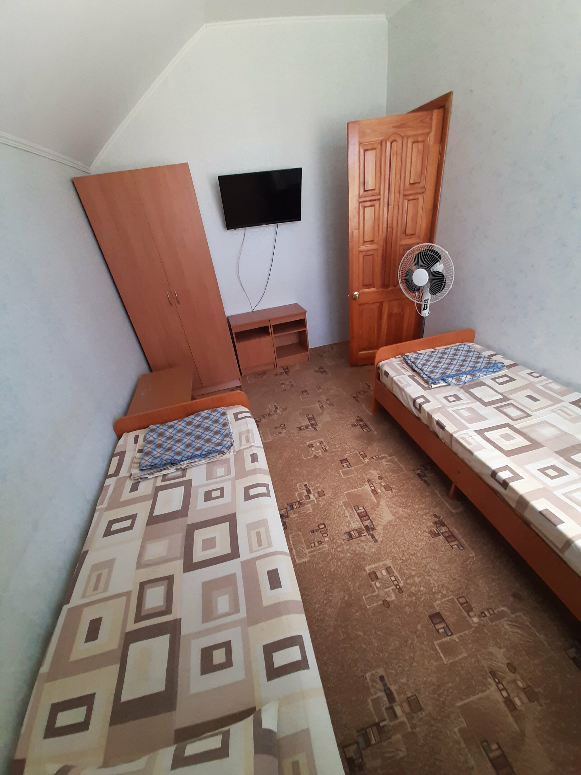 Бюджетный двухместный номер с 2 отдельными кроватями