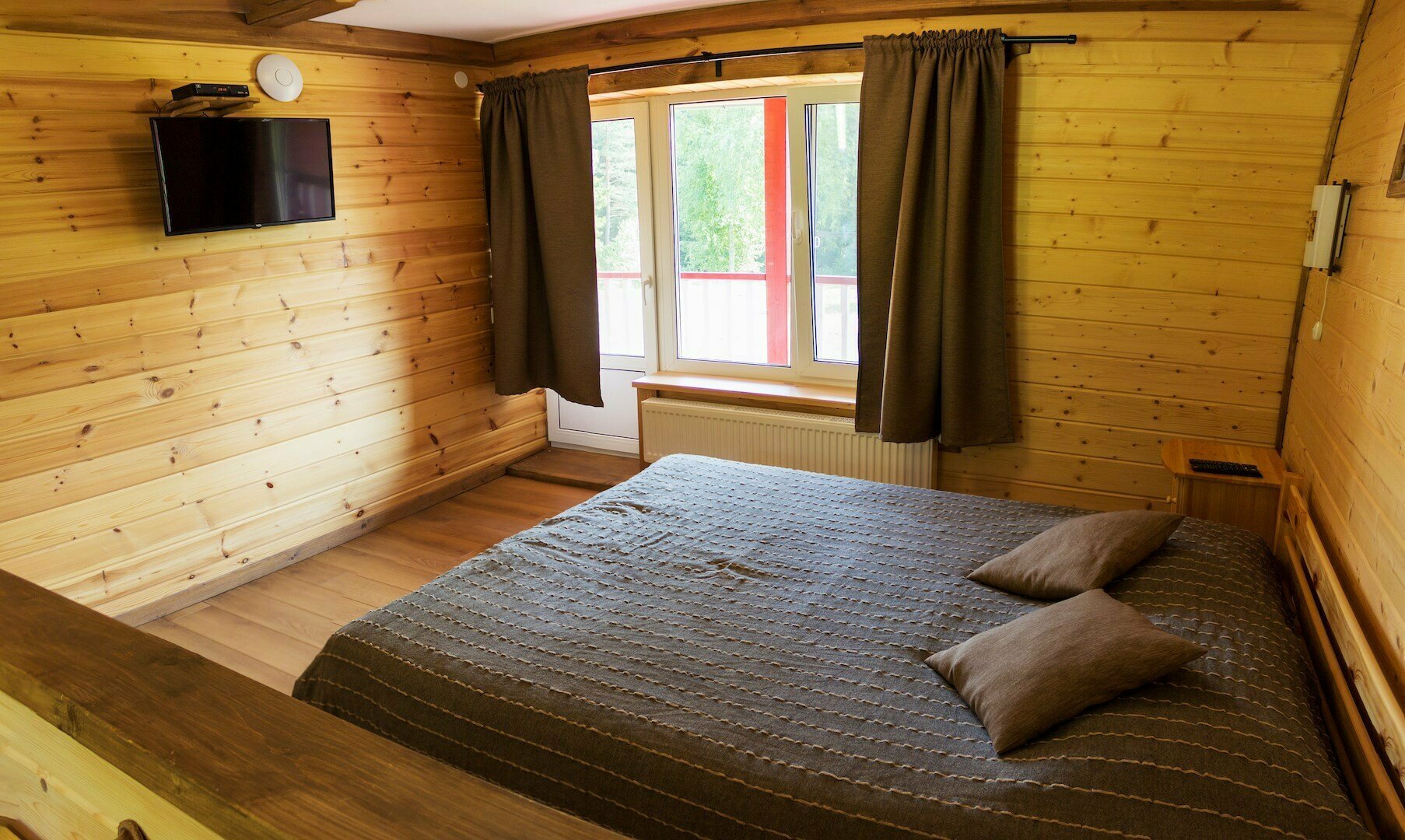 Номер Комфорт с двуспальной кроватью Норвежская деревня