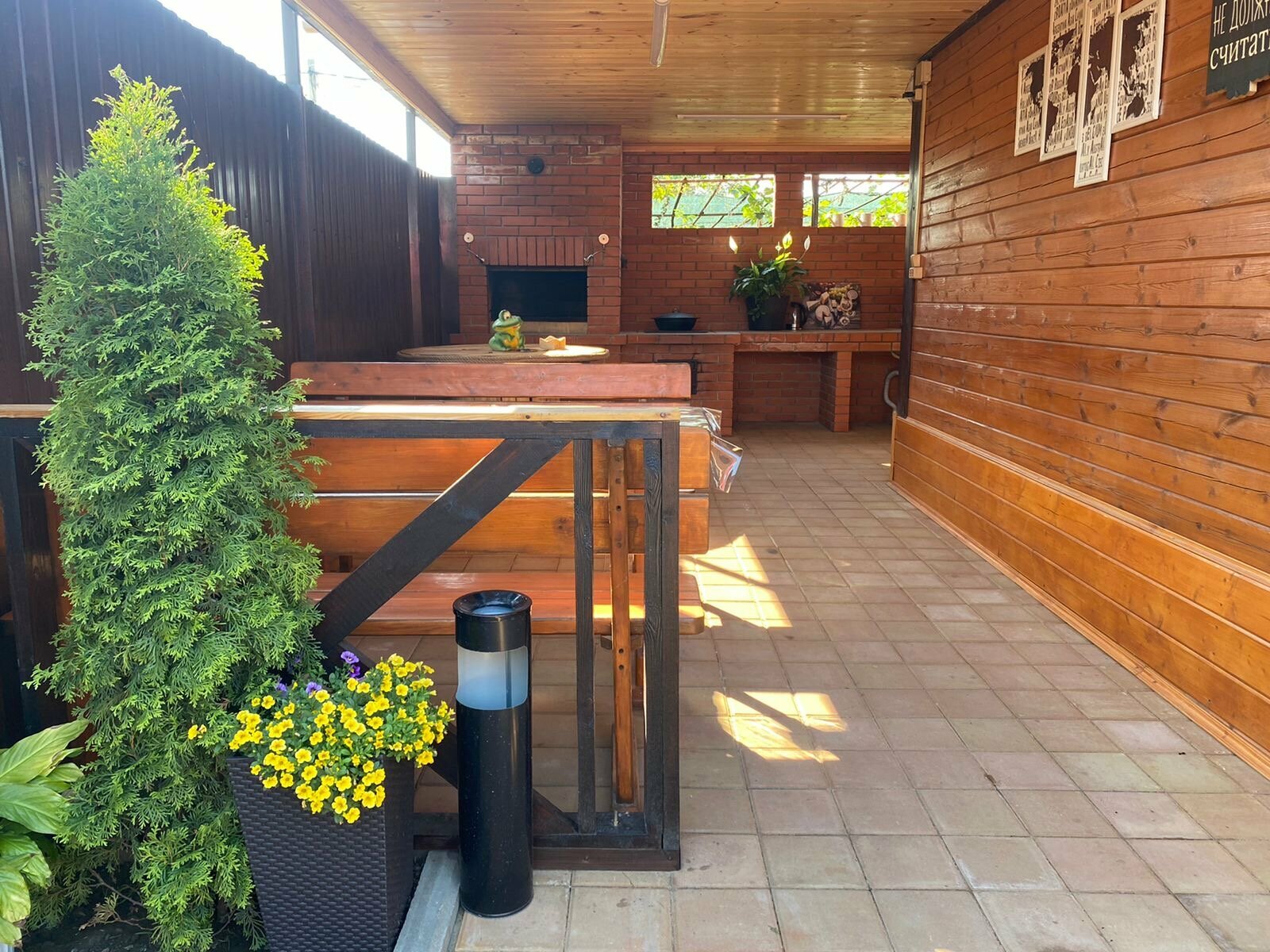 Семейный номер с террасой