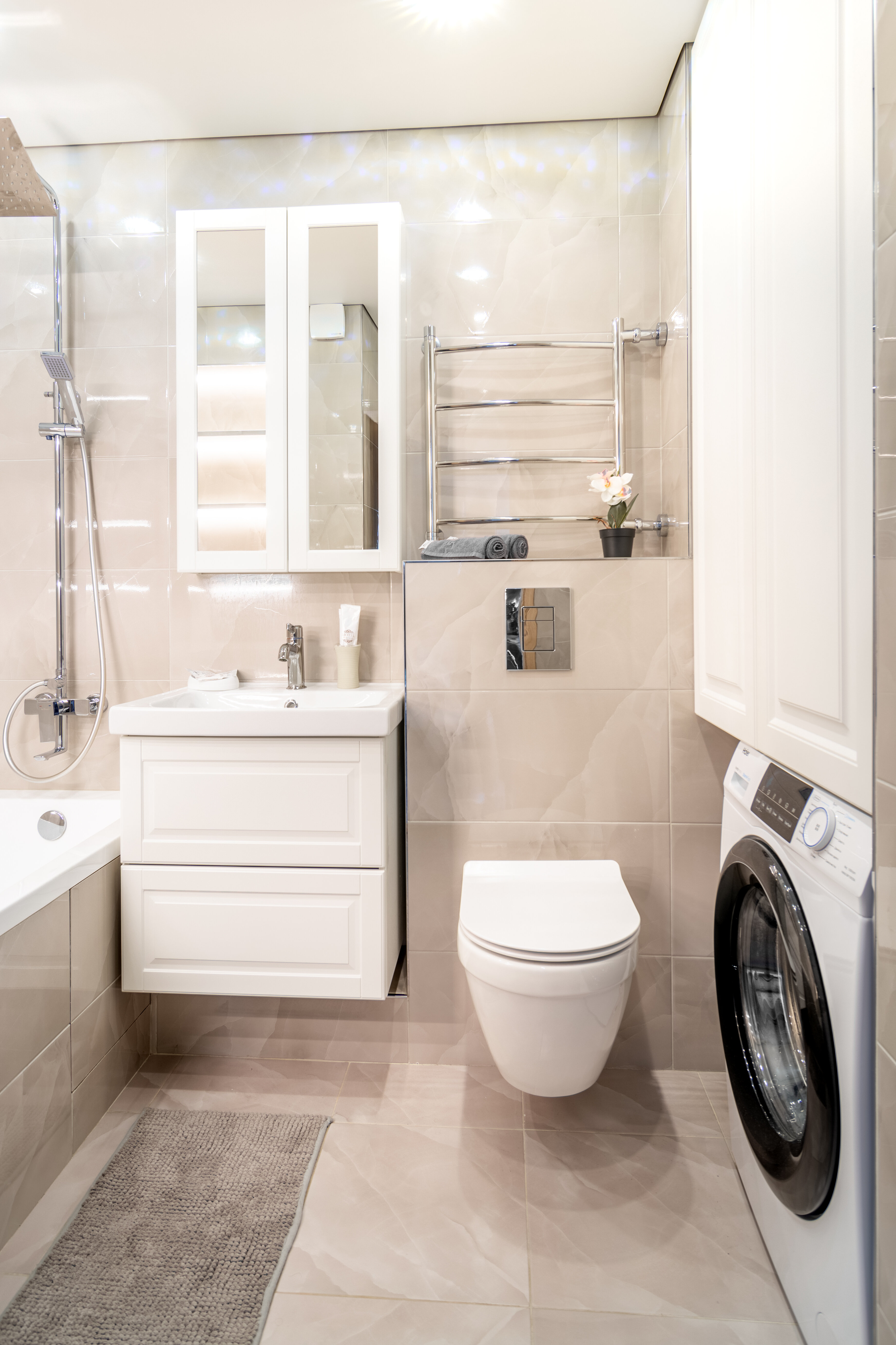 Cемейный номер с собственной ванной комнатой