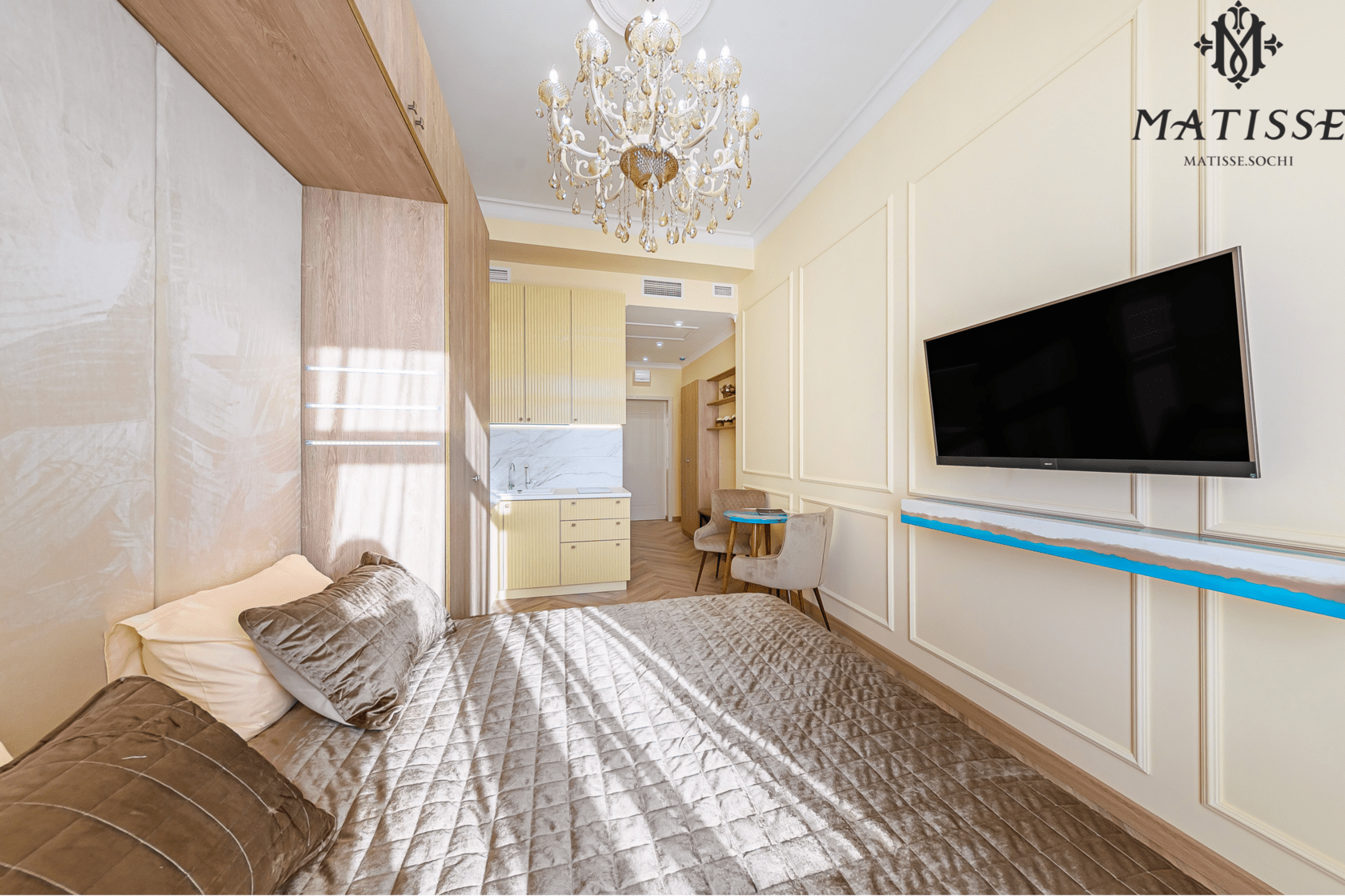 Номер-студия с видом на море