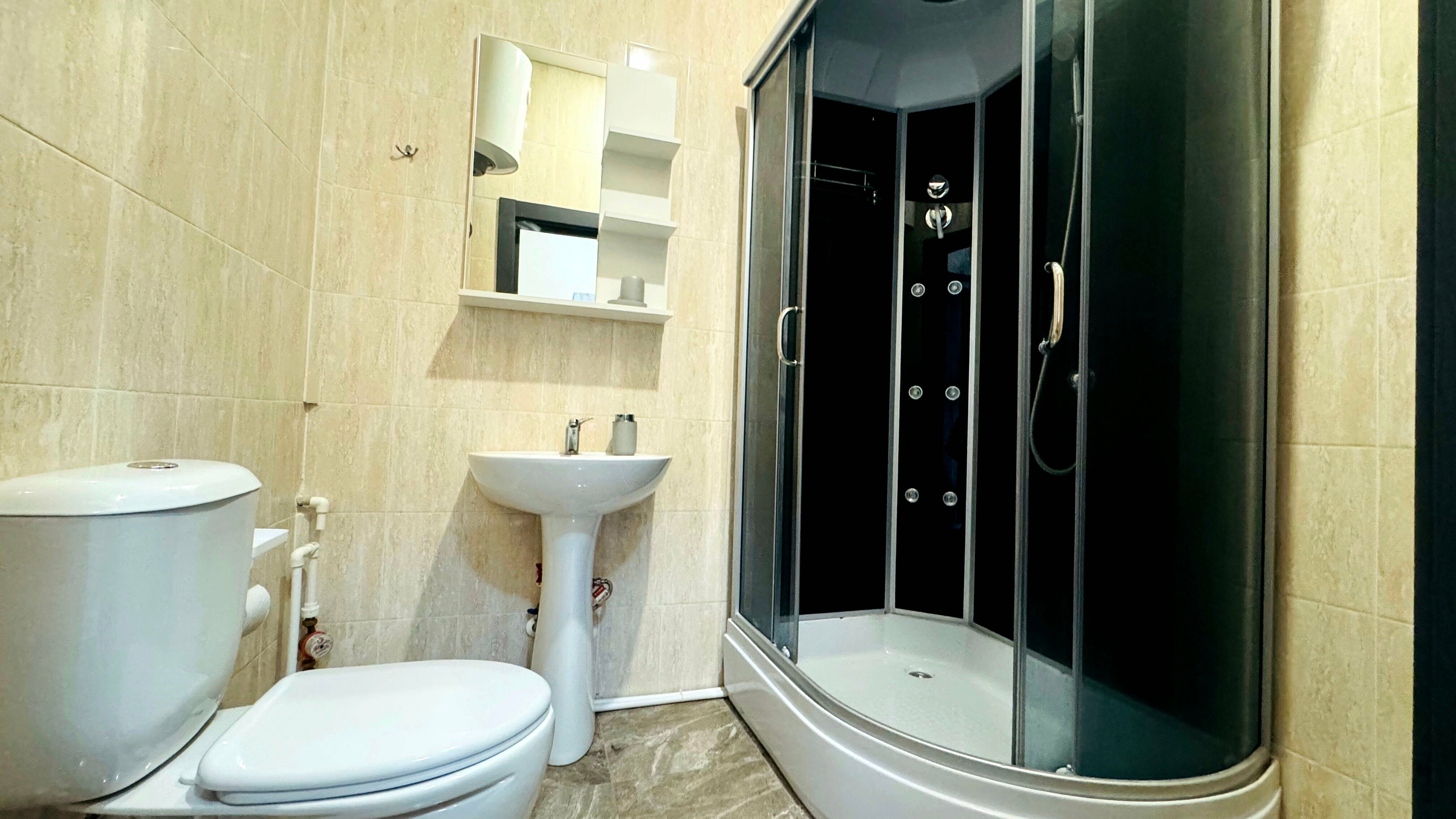 Двухместный номер Делюкс с 1 кроватью и балконом, вид на море