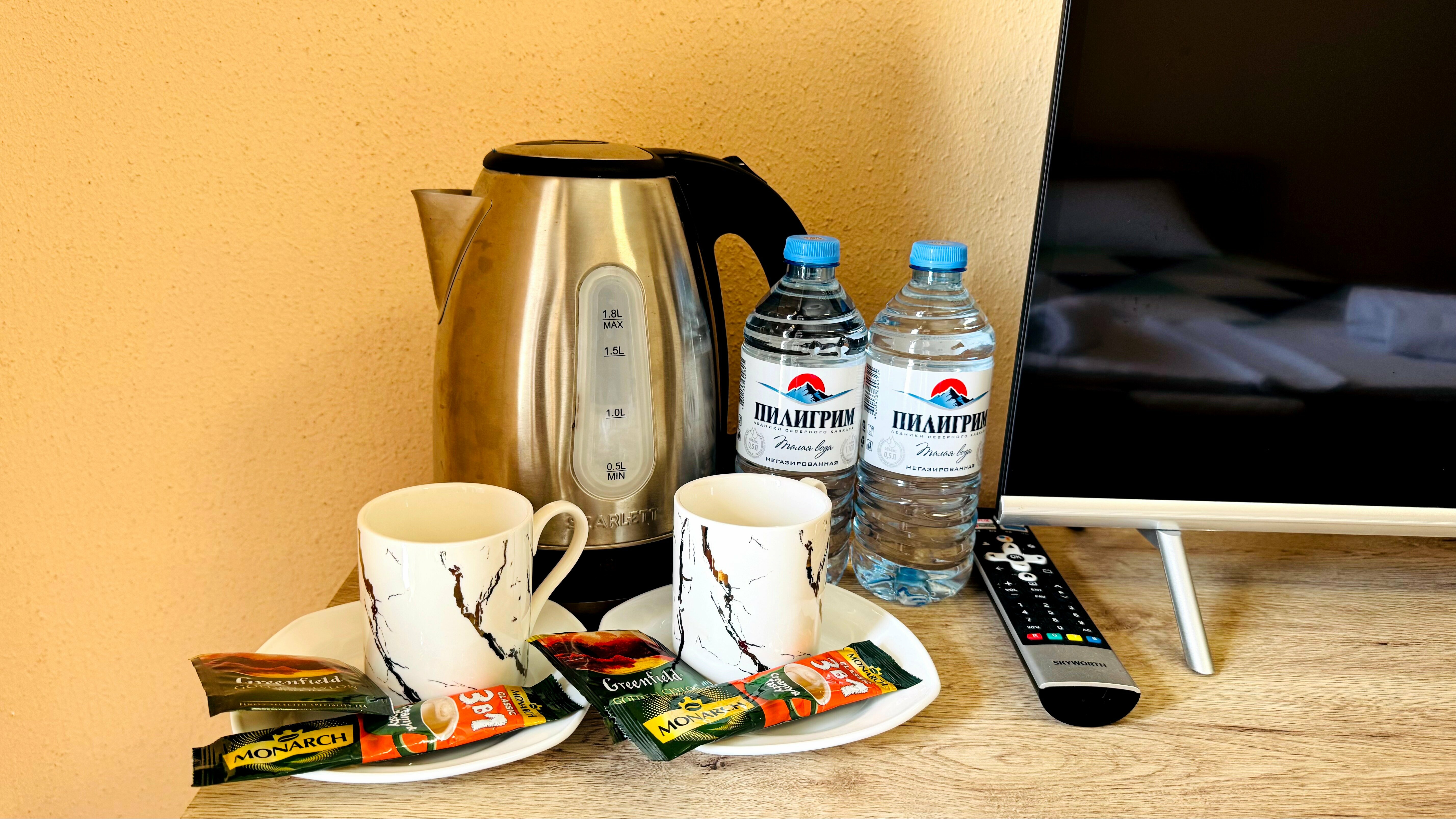 Двухместный номер Делюкс с 1 кроватью и балконом, вид на море