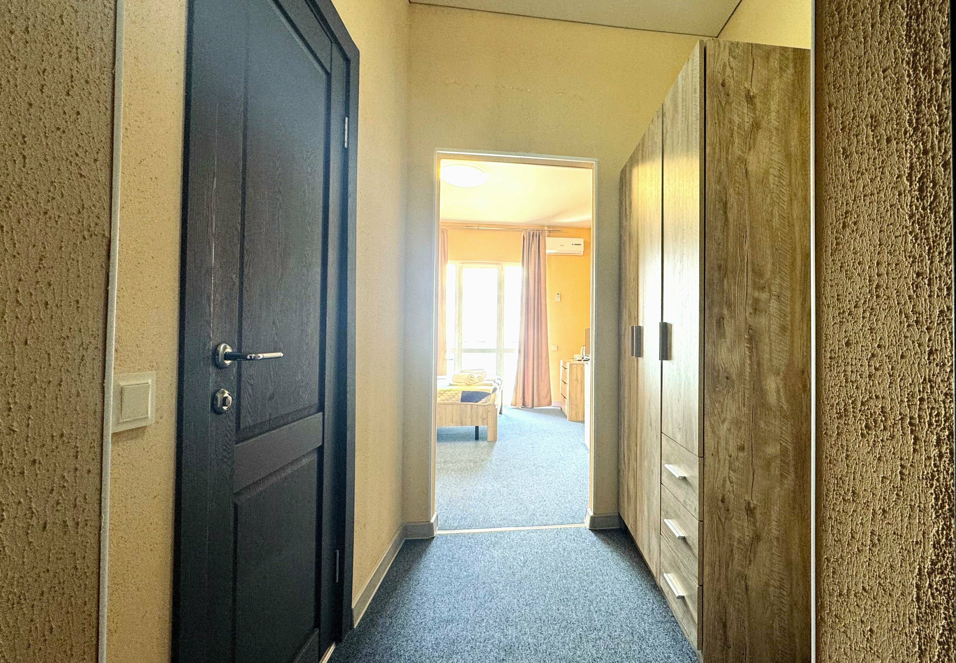 Двухместный номер Делюкс с 1 кроватью и балконом, вид на море