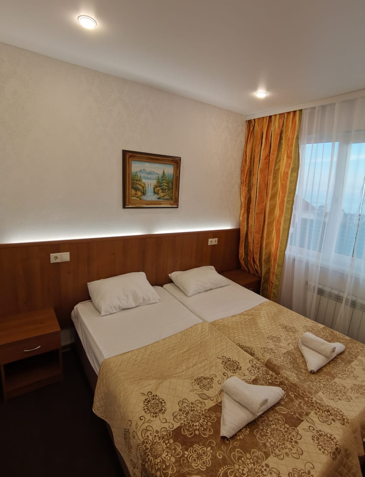 Двухместный номер с 2 отдельными кроватями и ванной