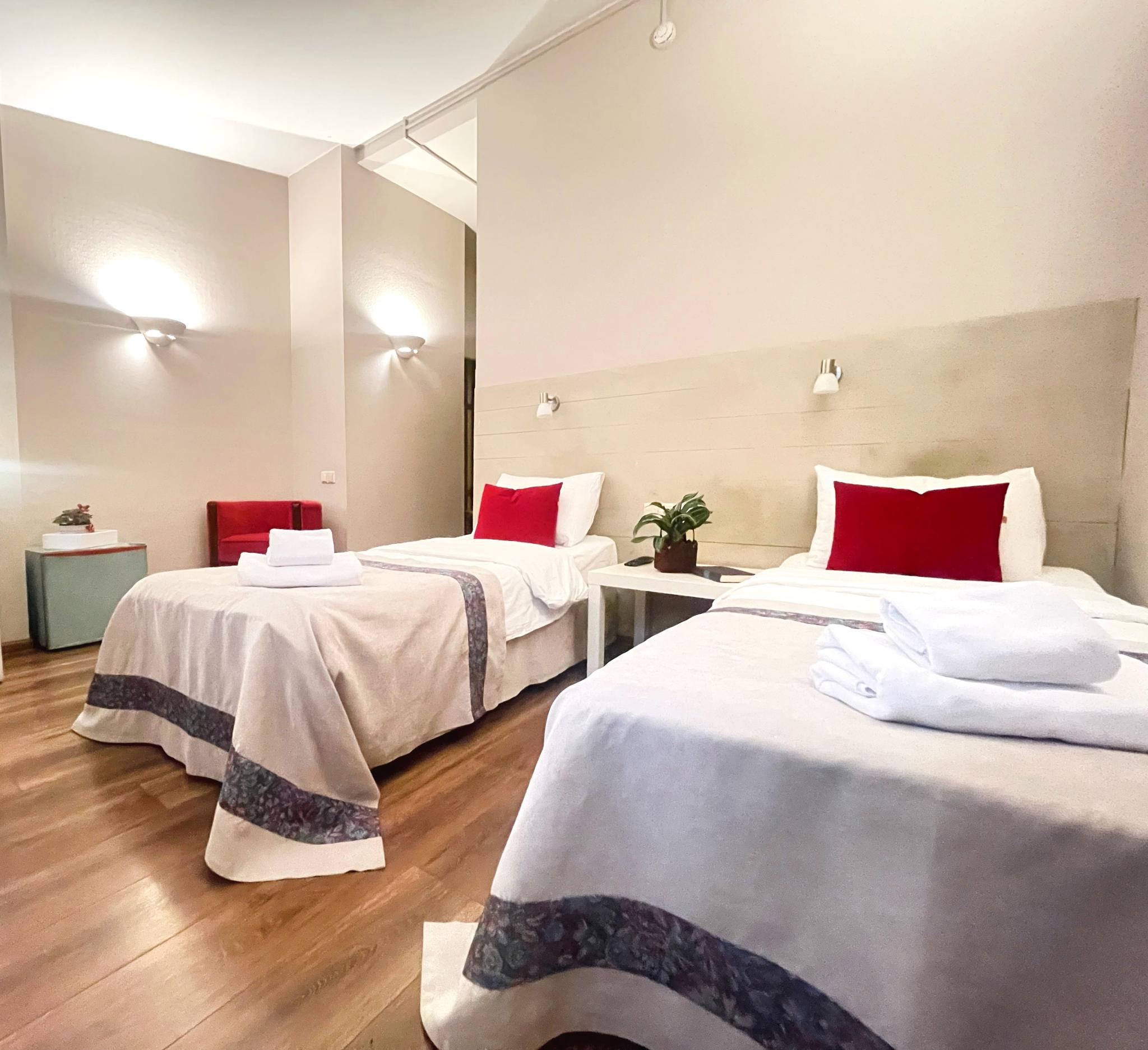 Номер стандарт с 2 односпальными кроватями