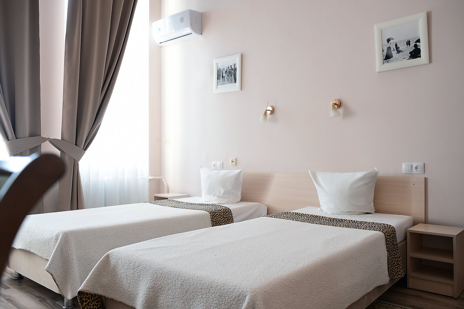 Улучшенный двухместный номер с 2 отдельными кроватями, вид на море