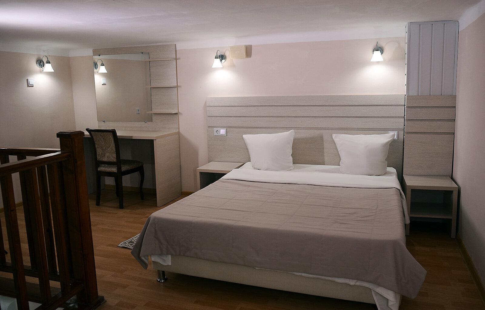 2-х уровневый семейный номер с видом на море, с балконом