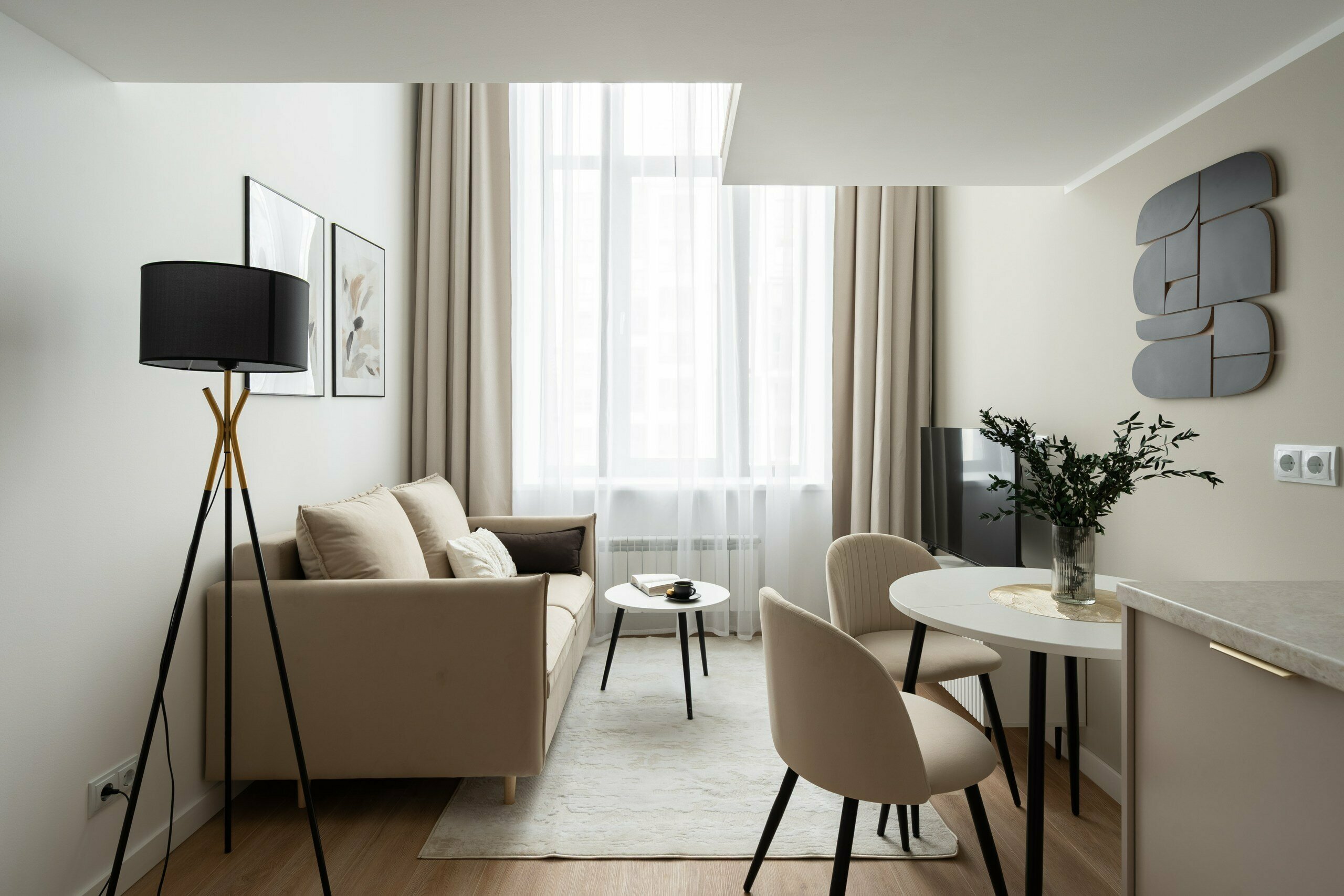 Двухместный номер-студия Делюкс с 1 кроватью