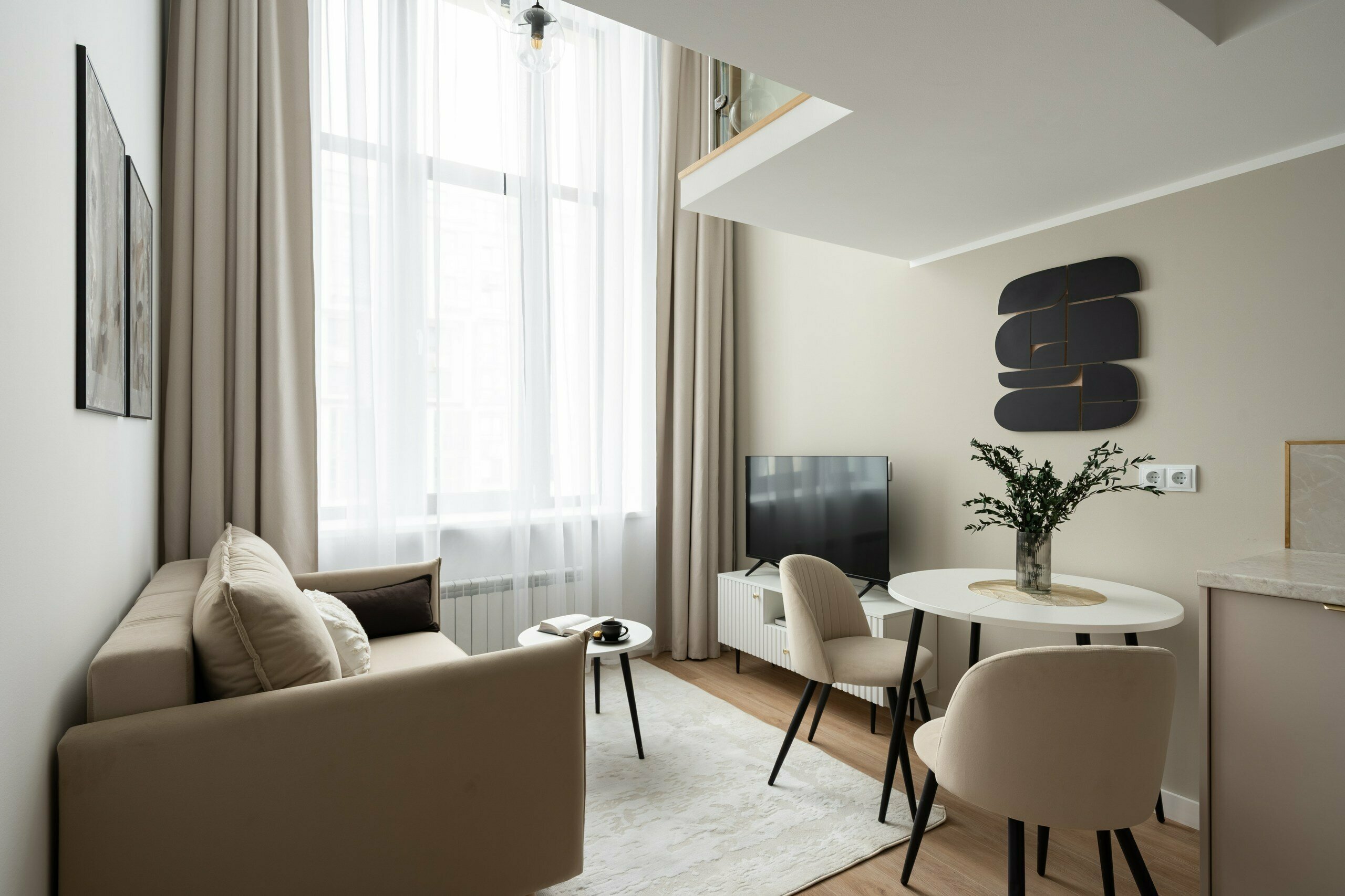 Двухместный номер-студия Делюкс с 1 кроватью