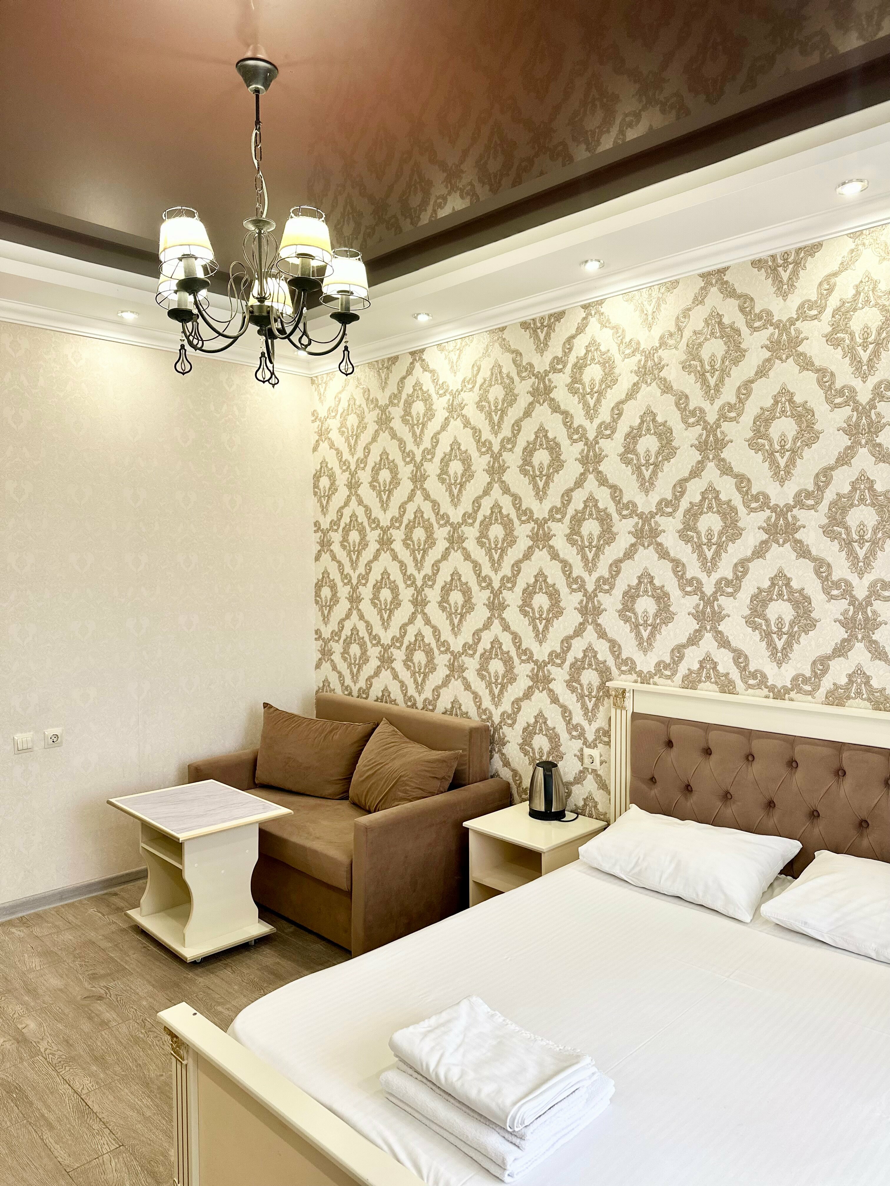 Двухместный номер с 1 кроватью и балконом