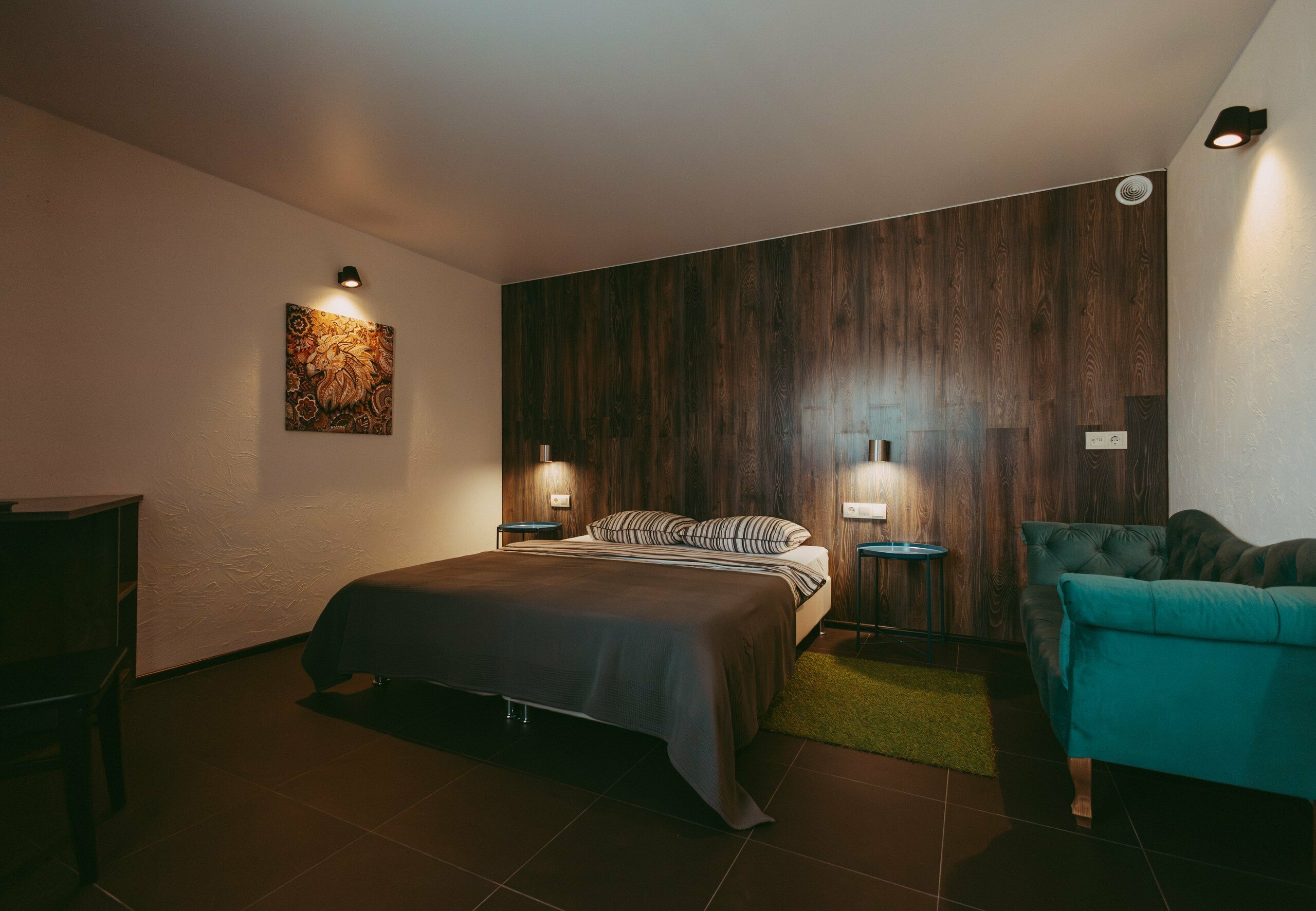 Номер с кроватью размера «king-size»