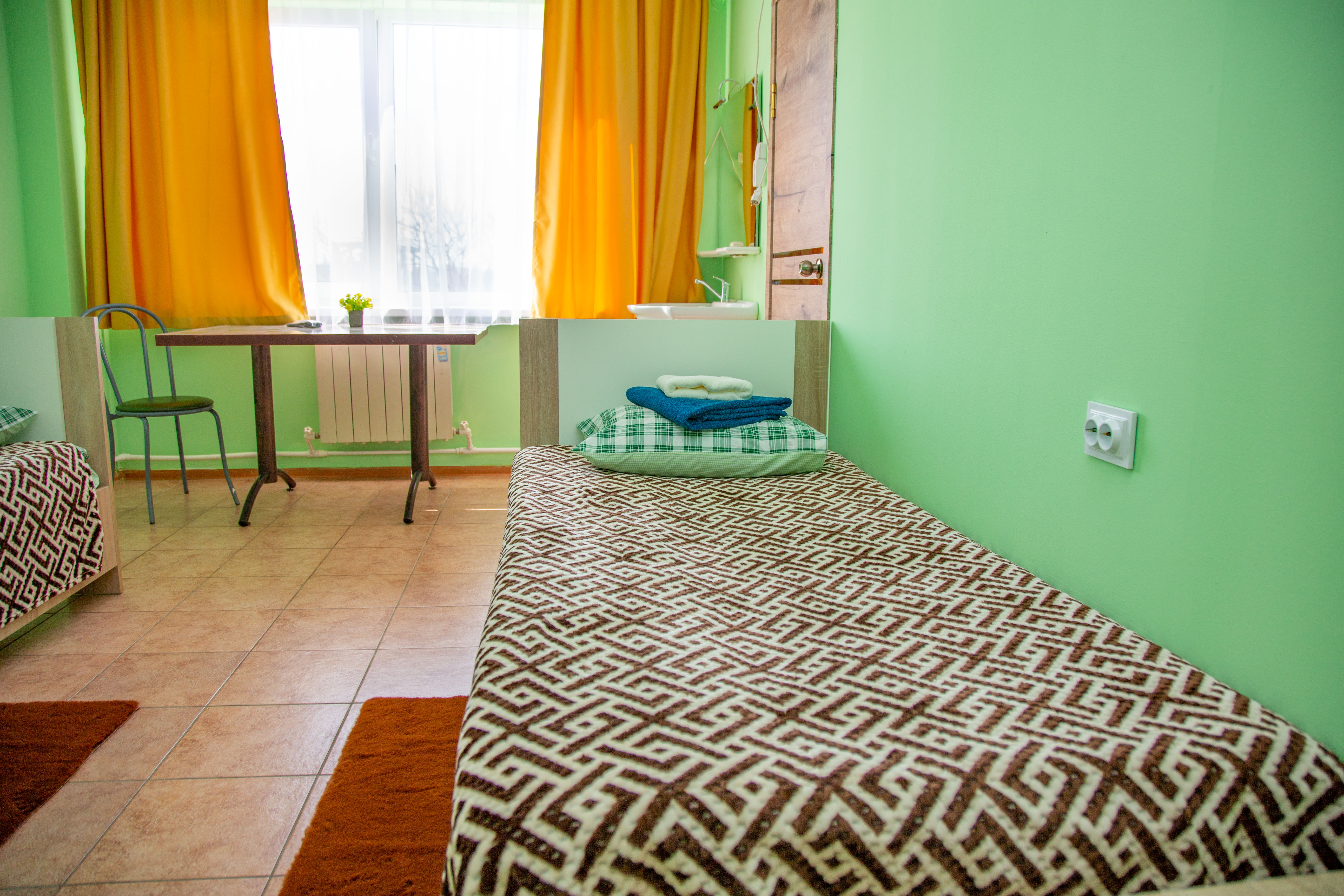 Бюджетный двухместный номер с 2 отдельными кроватями