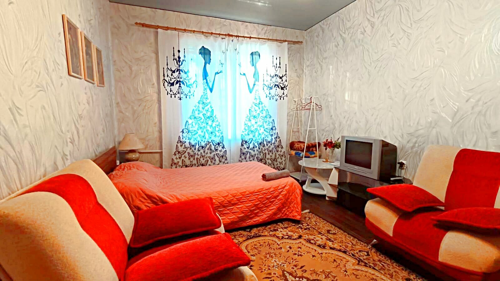 Однокомнатная, трехместная квартира