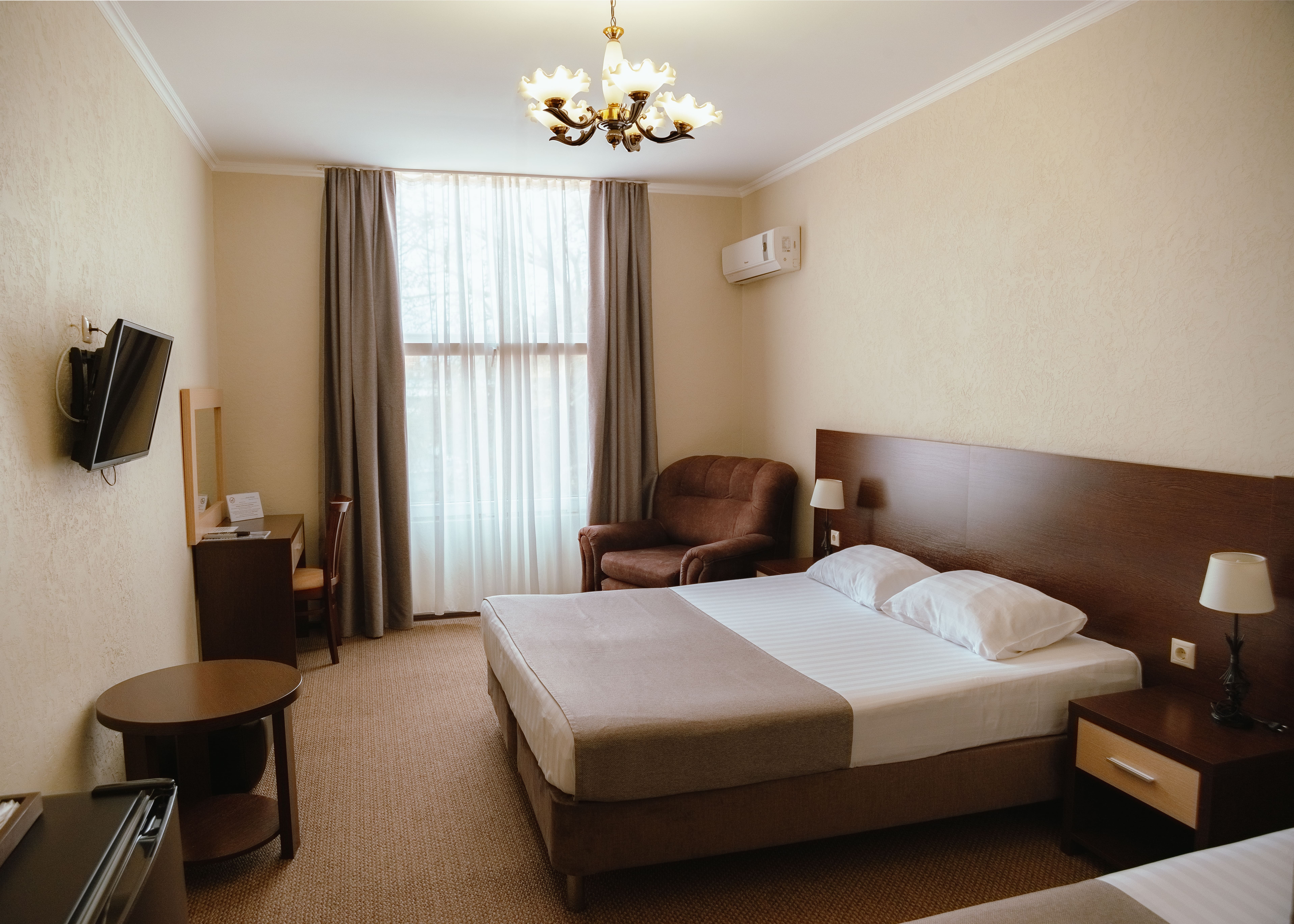 Двухместный номер с 1 кроватью или 2 отдельными кроватями, вид на город