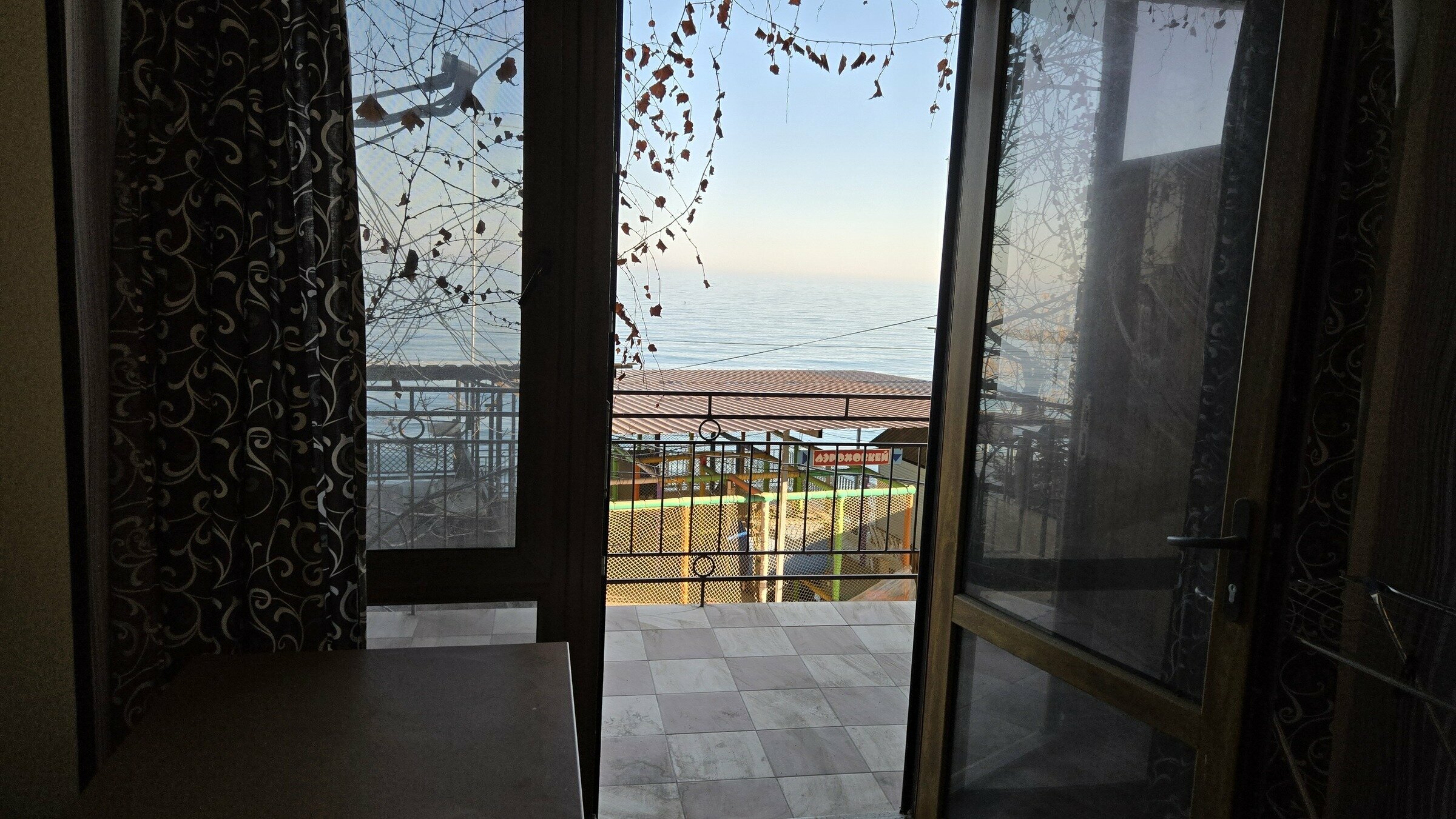 Номер-студия с видом на море