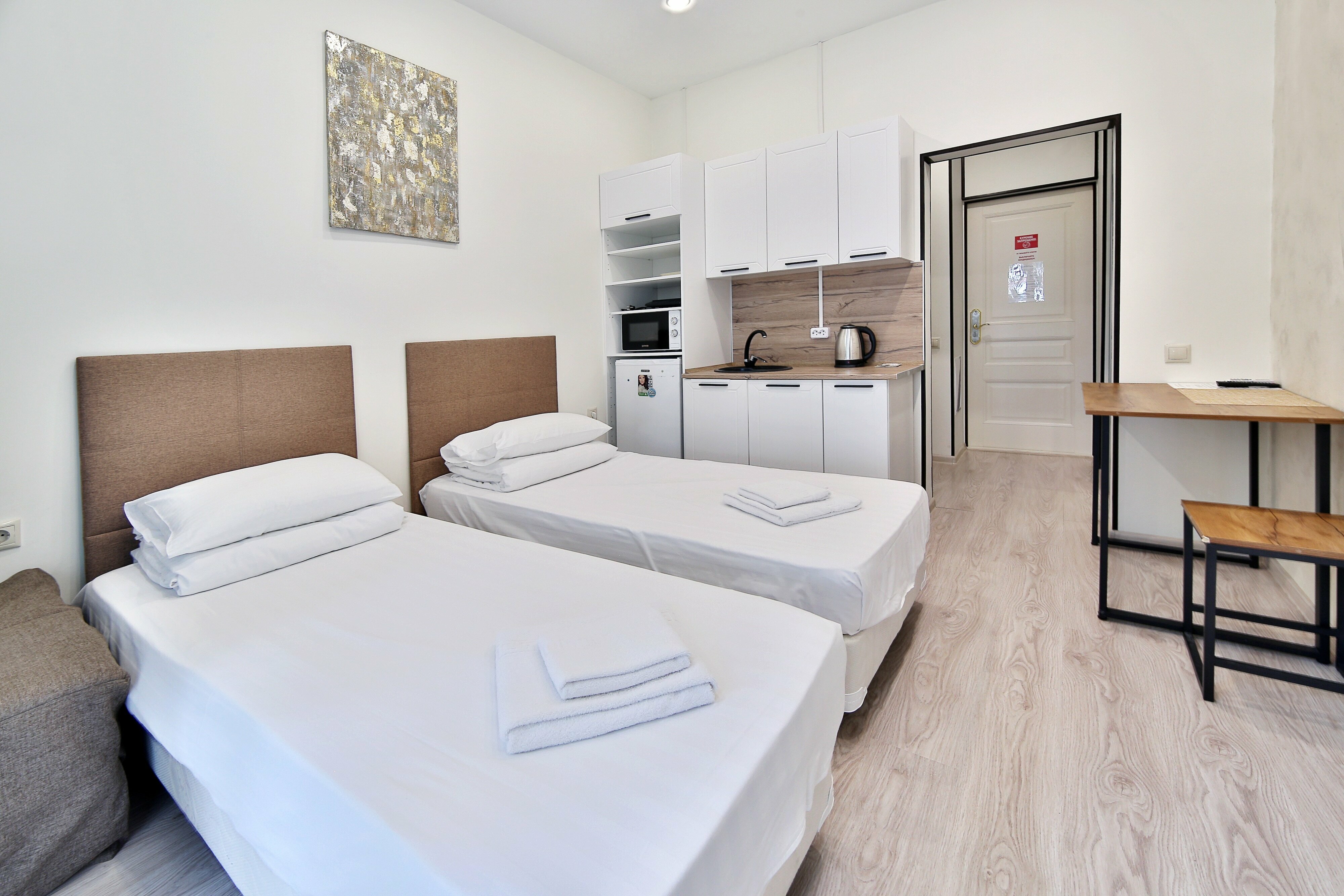 Улучшенный с 2 раздельными кроватями и видом во двор