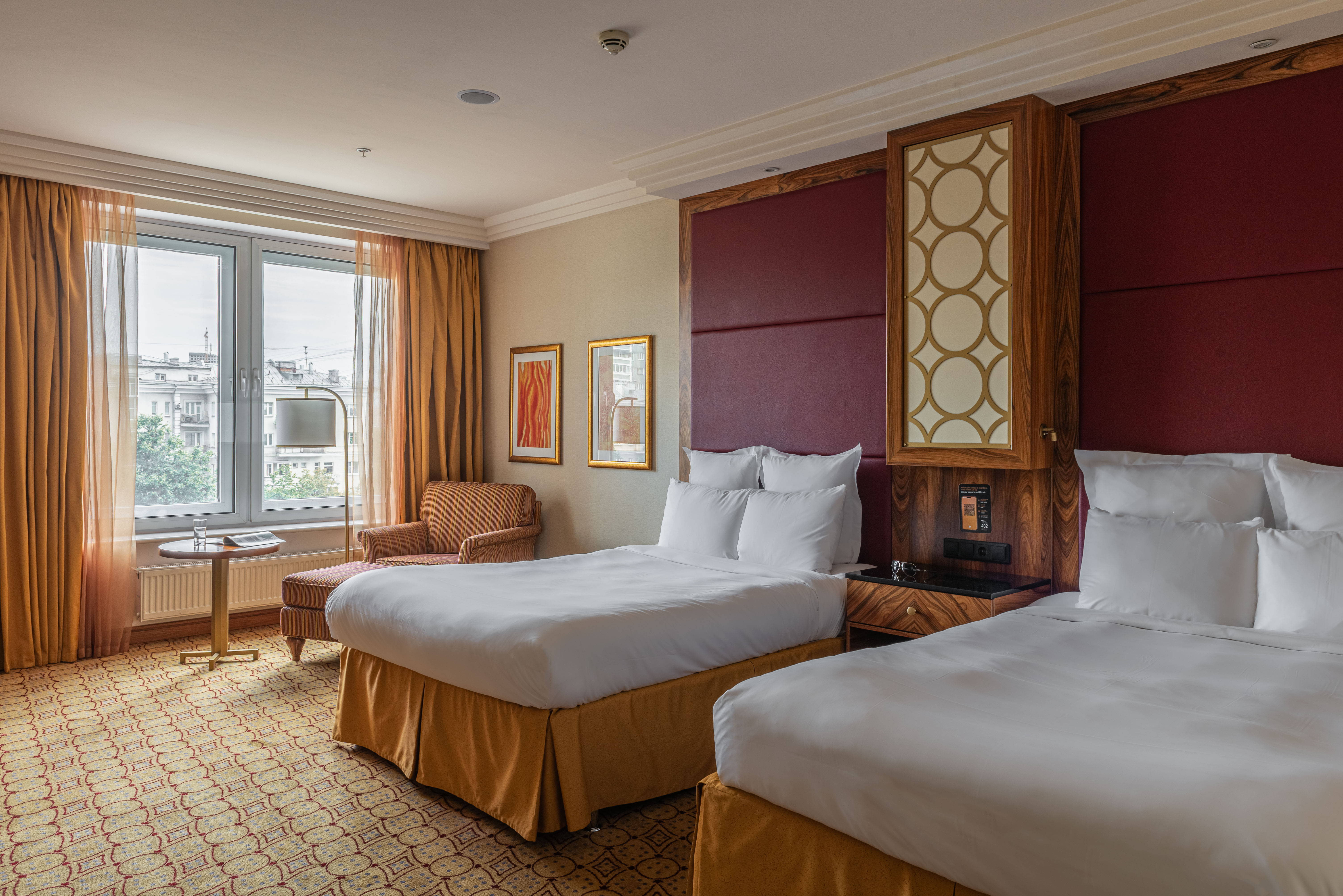 Номер Делюкс с 2 кроватями размера «queen-size»