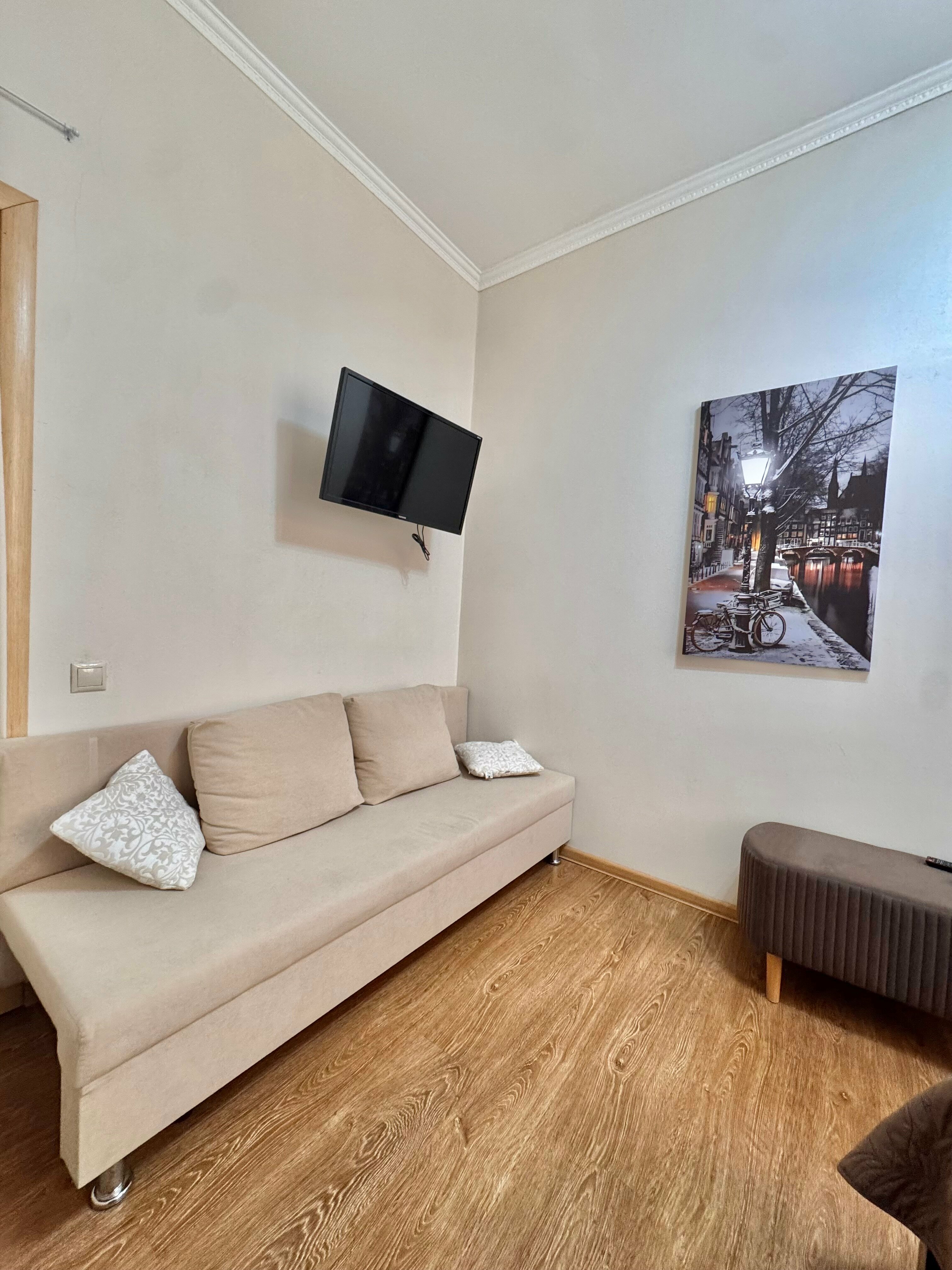 Апартаменты с 1 спальней