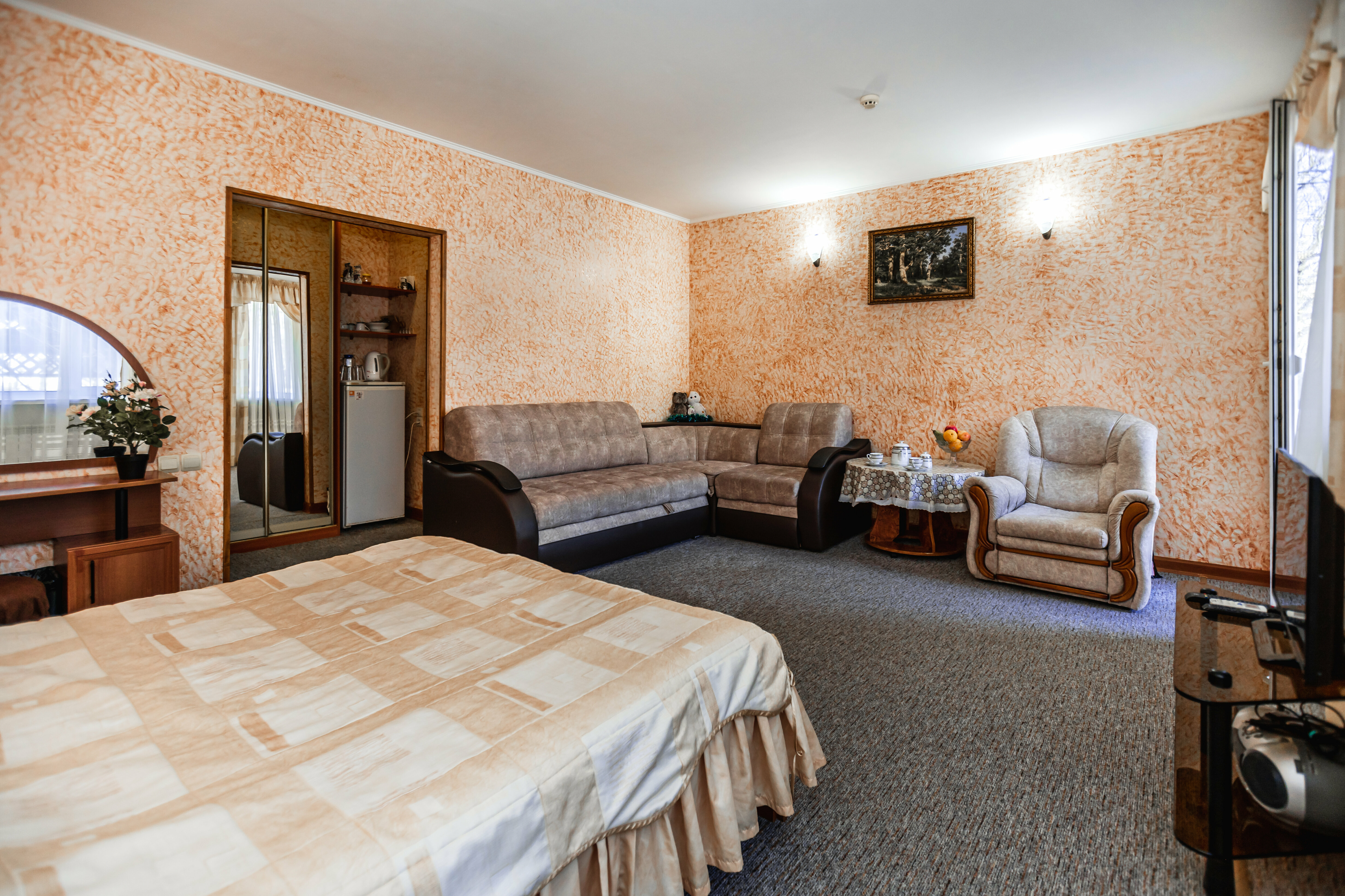 Семейный номер с балконом