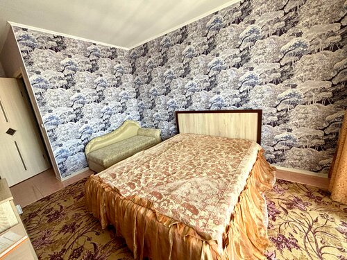 Двухместный номер с двуспальной кроватью и дополнительной кроватью в Гостевой дом 222