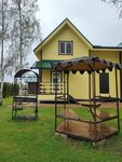 Деревянный коттедж (половина 1П), 2 этажа на 6 человек в Лукино-Парк