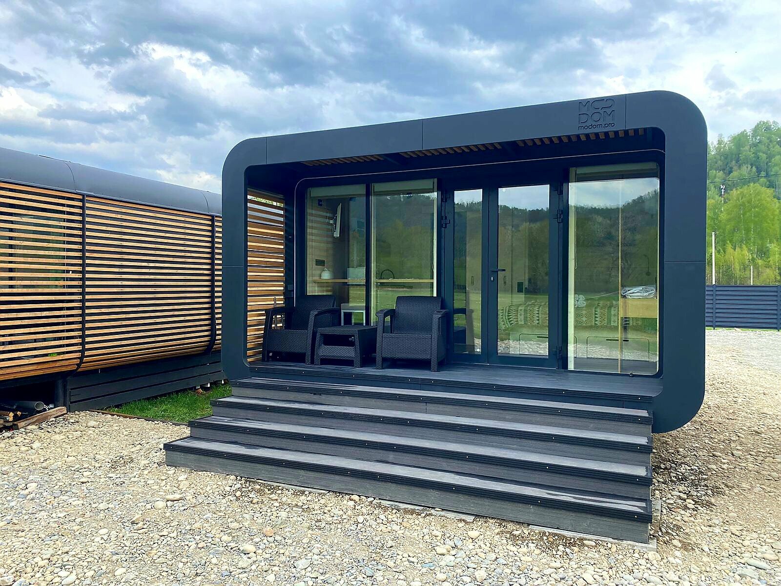 Дом с видом на горы