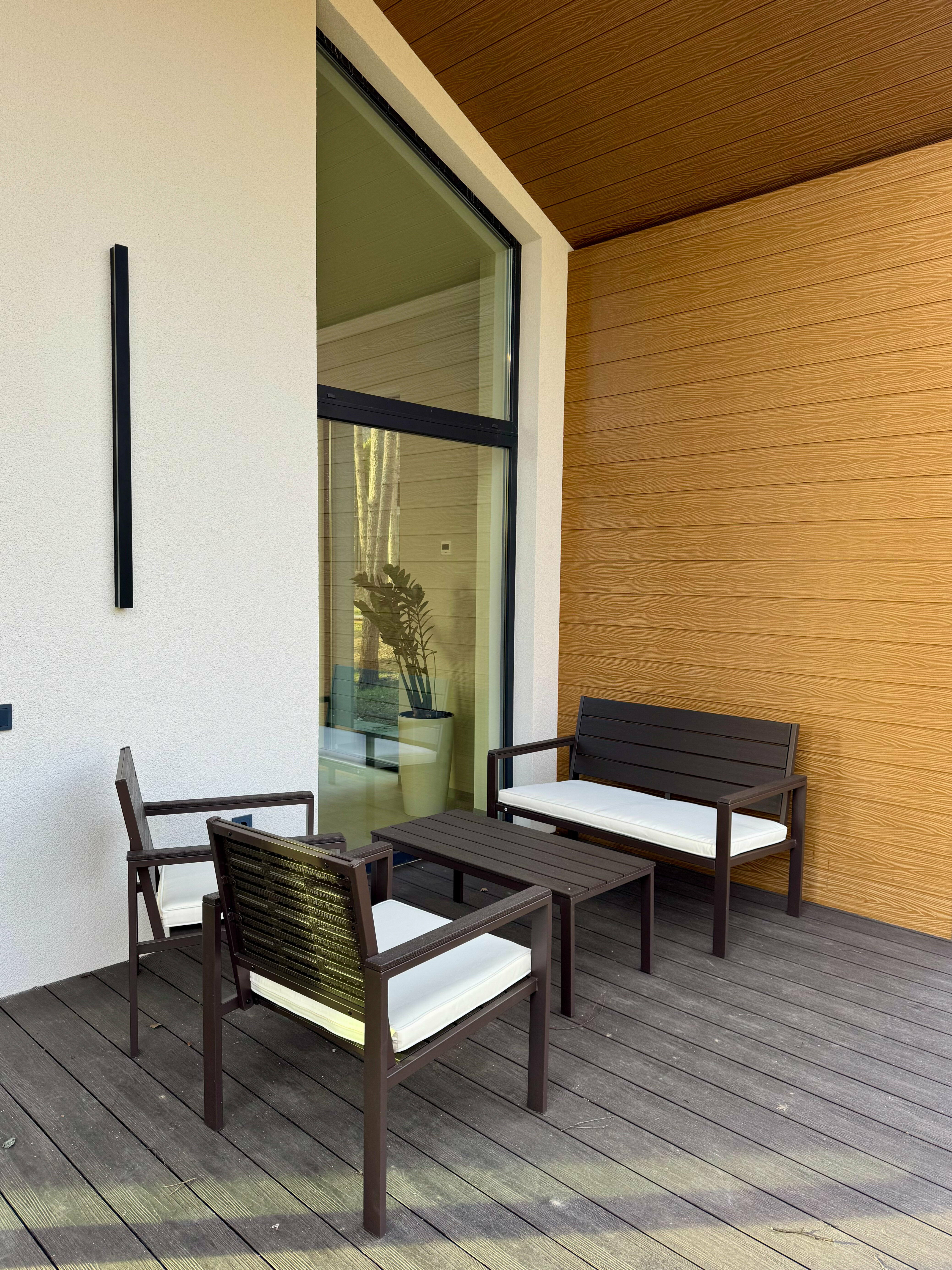 Барнхаус премиум с видом на лес и озеро