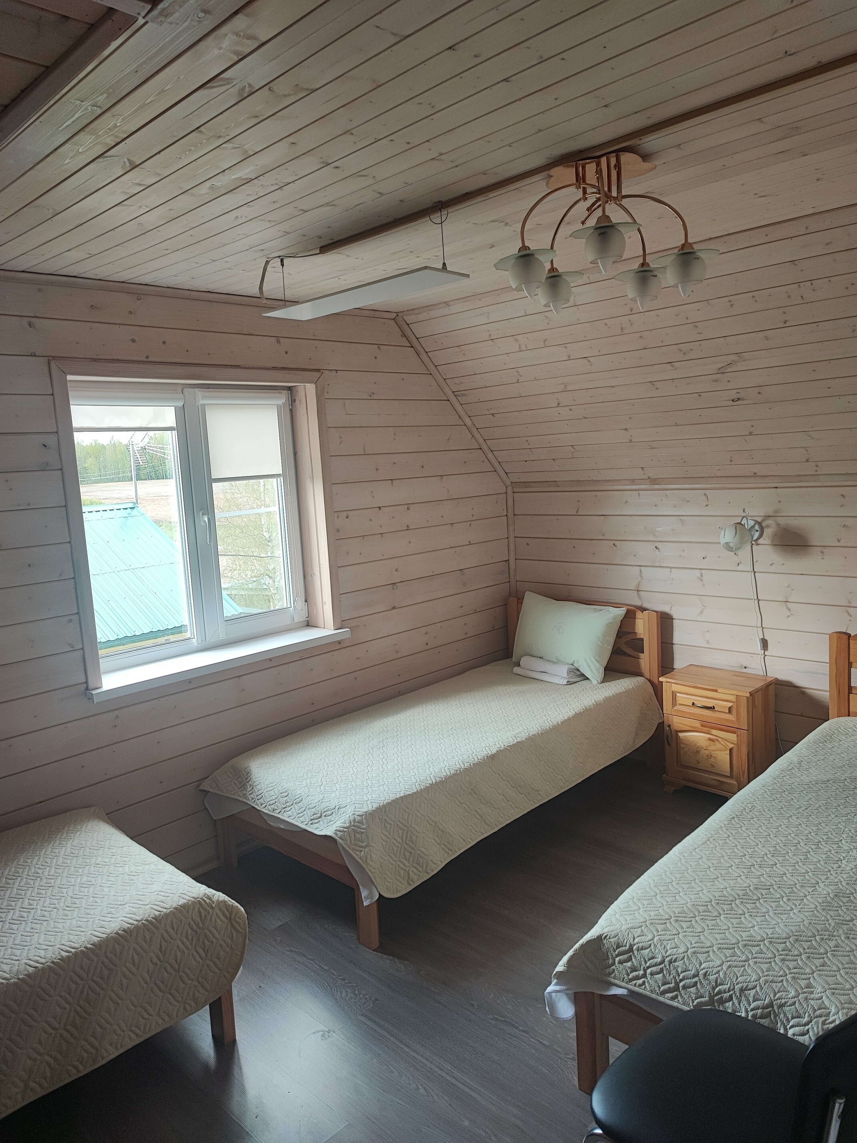 Деревянный коттедж (половина 2Л), 2 этажа на 7 человек