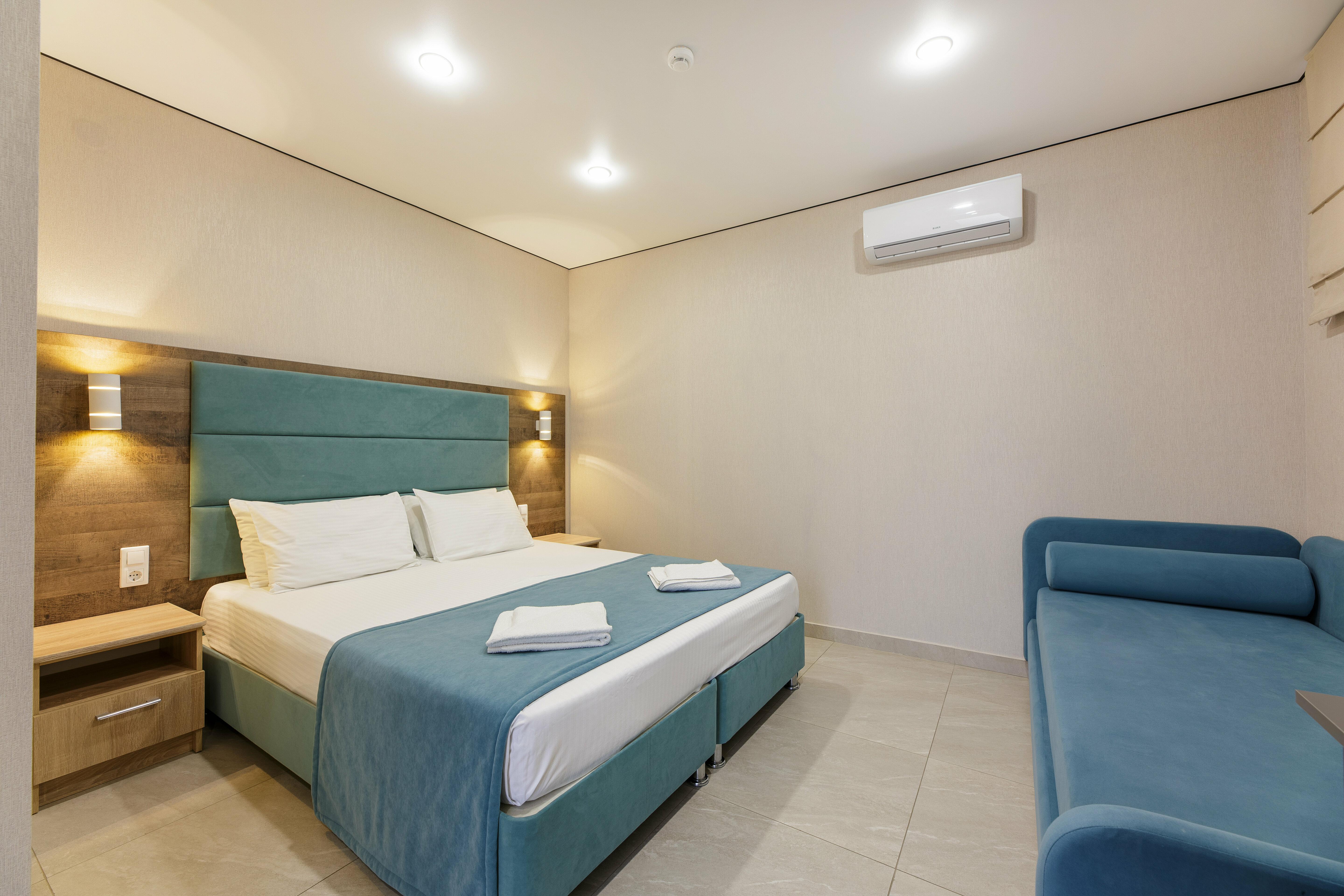 Большой двухместный номер с 1 кроватью