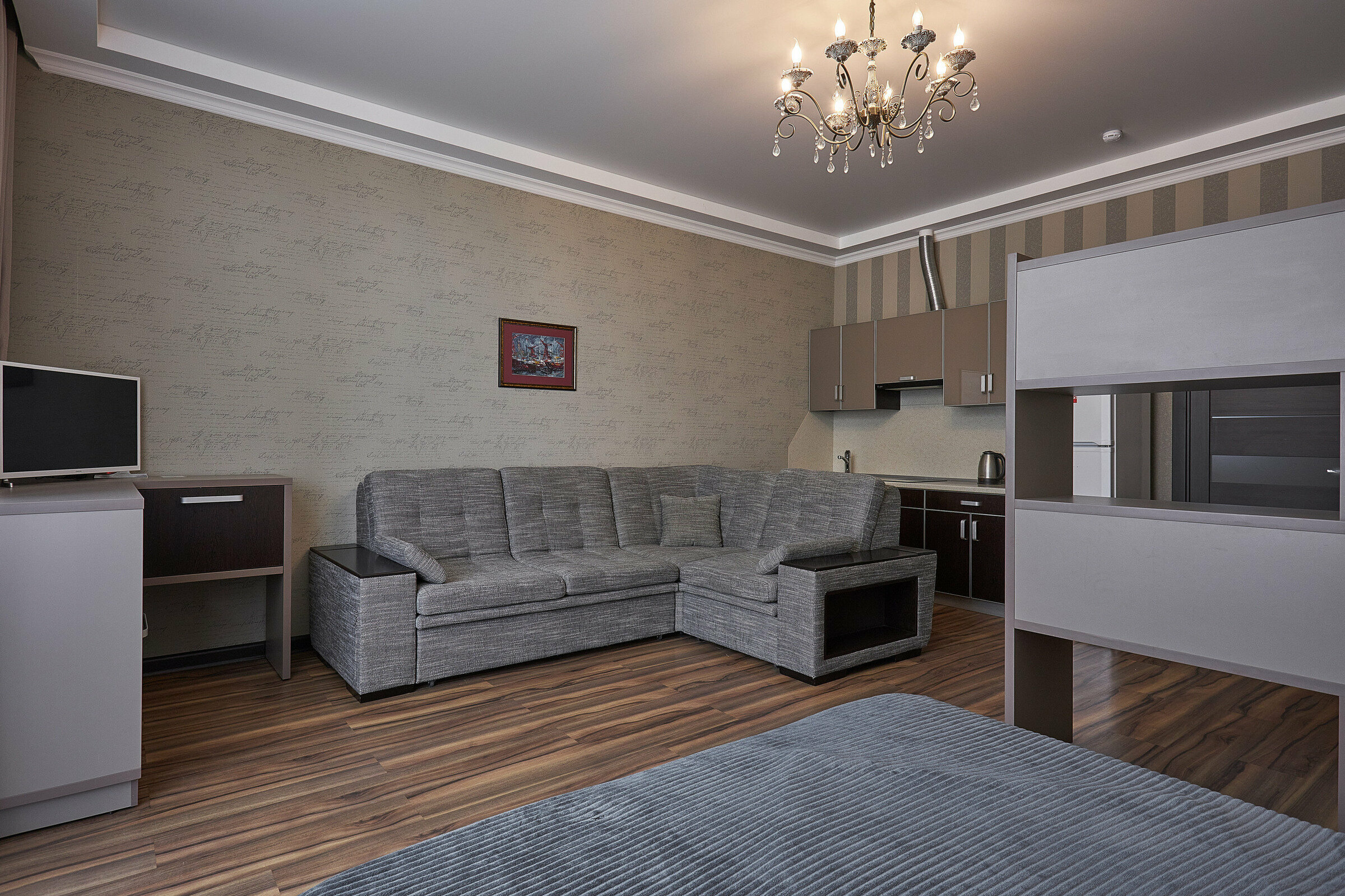 Апартаменты Студия - Комфорт  на первом этаже