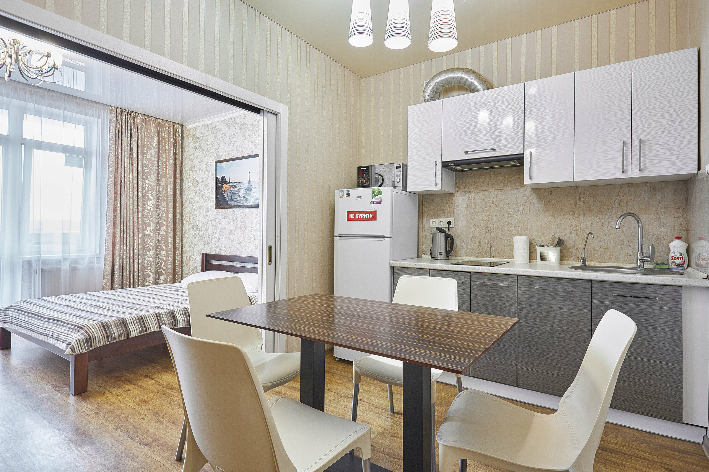 Апартаменты с видом на море ( с раздвижными дверями)