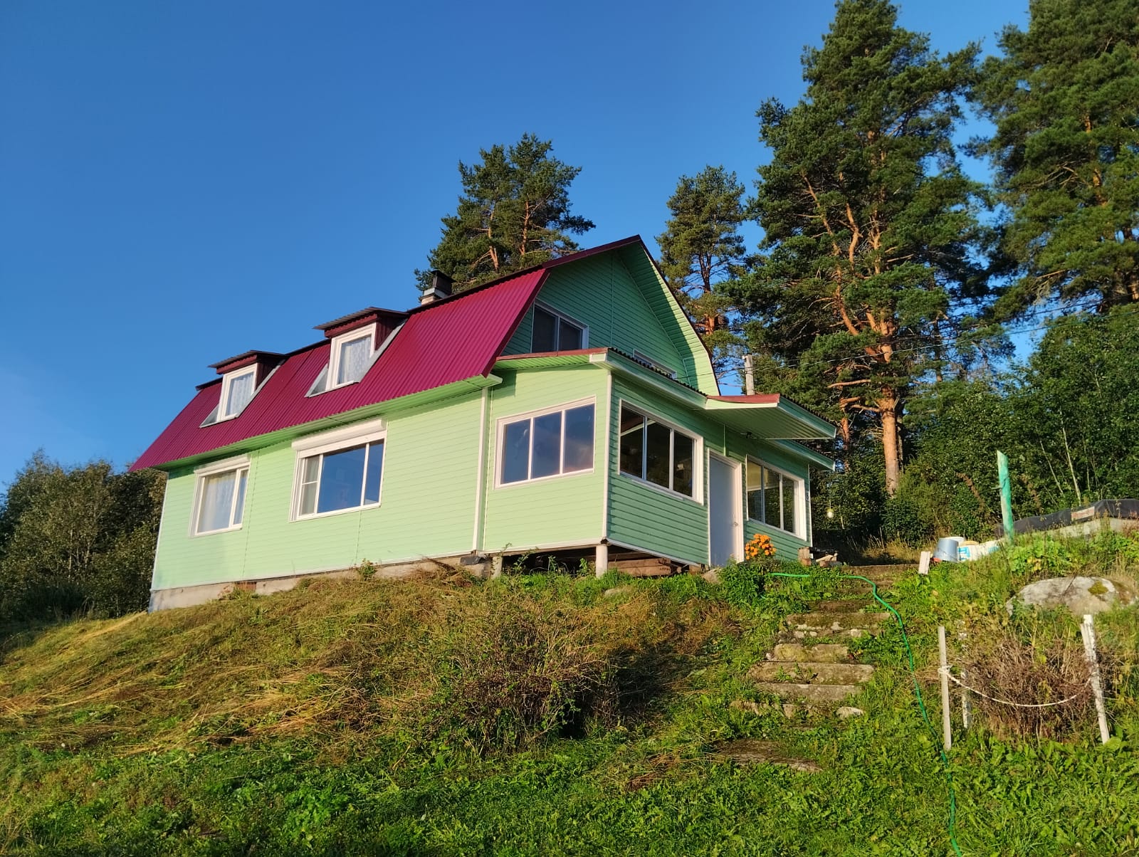 Дом с видом на озеро