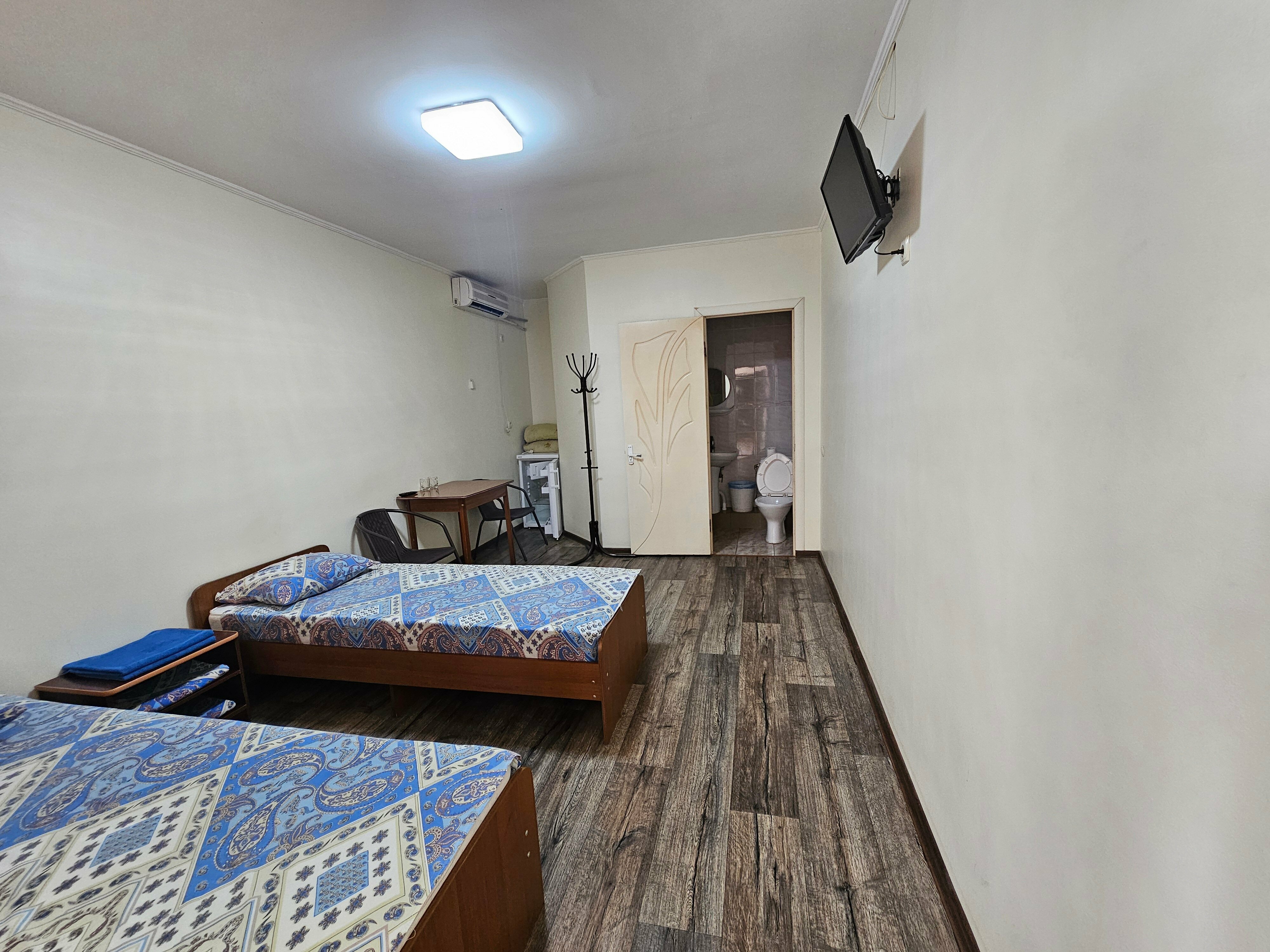 Небольшой двухместный номер с 1 кроватью или 2 отдельными кроватями