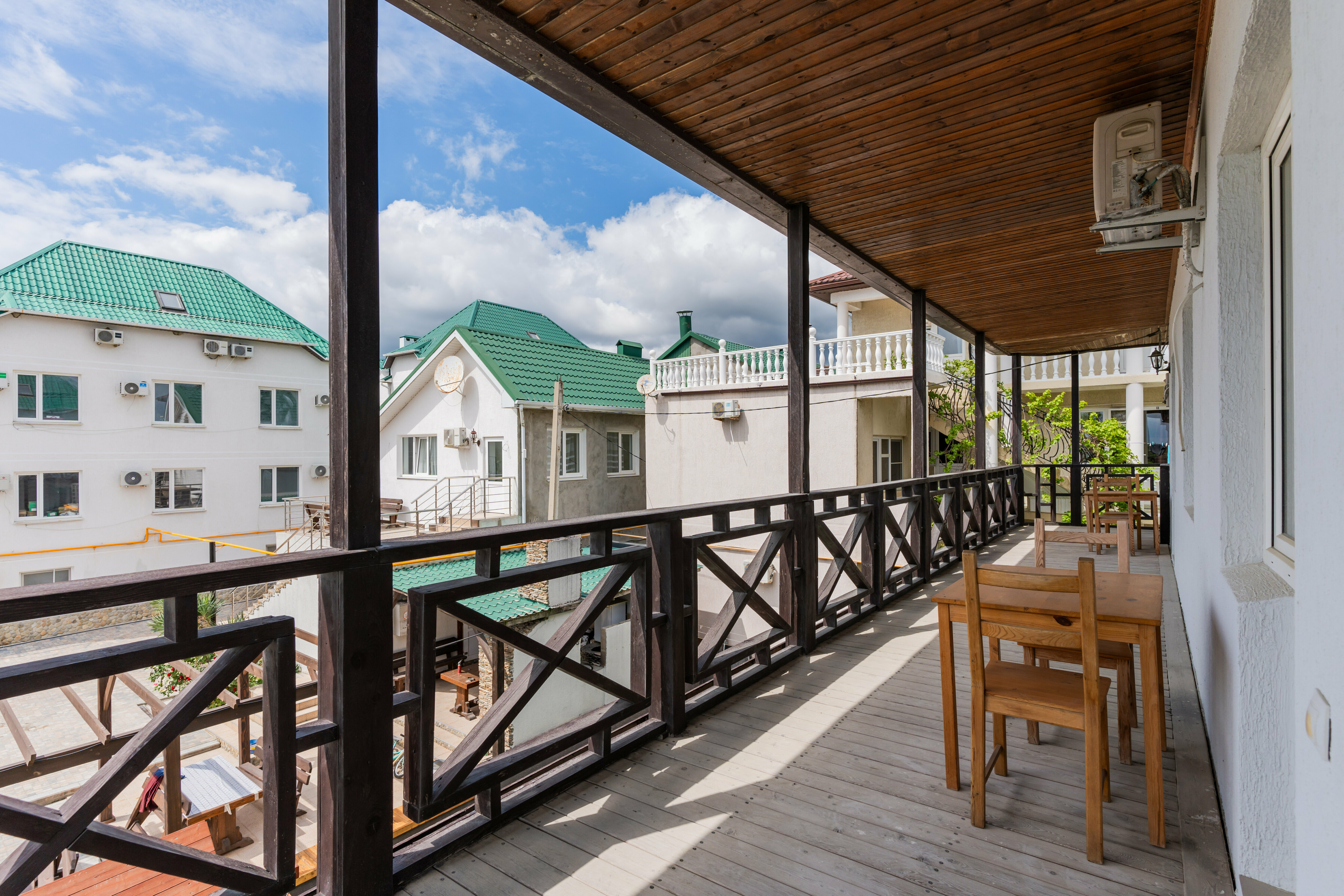 Двухместный номер с 1 кроватью и террасой