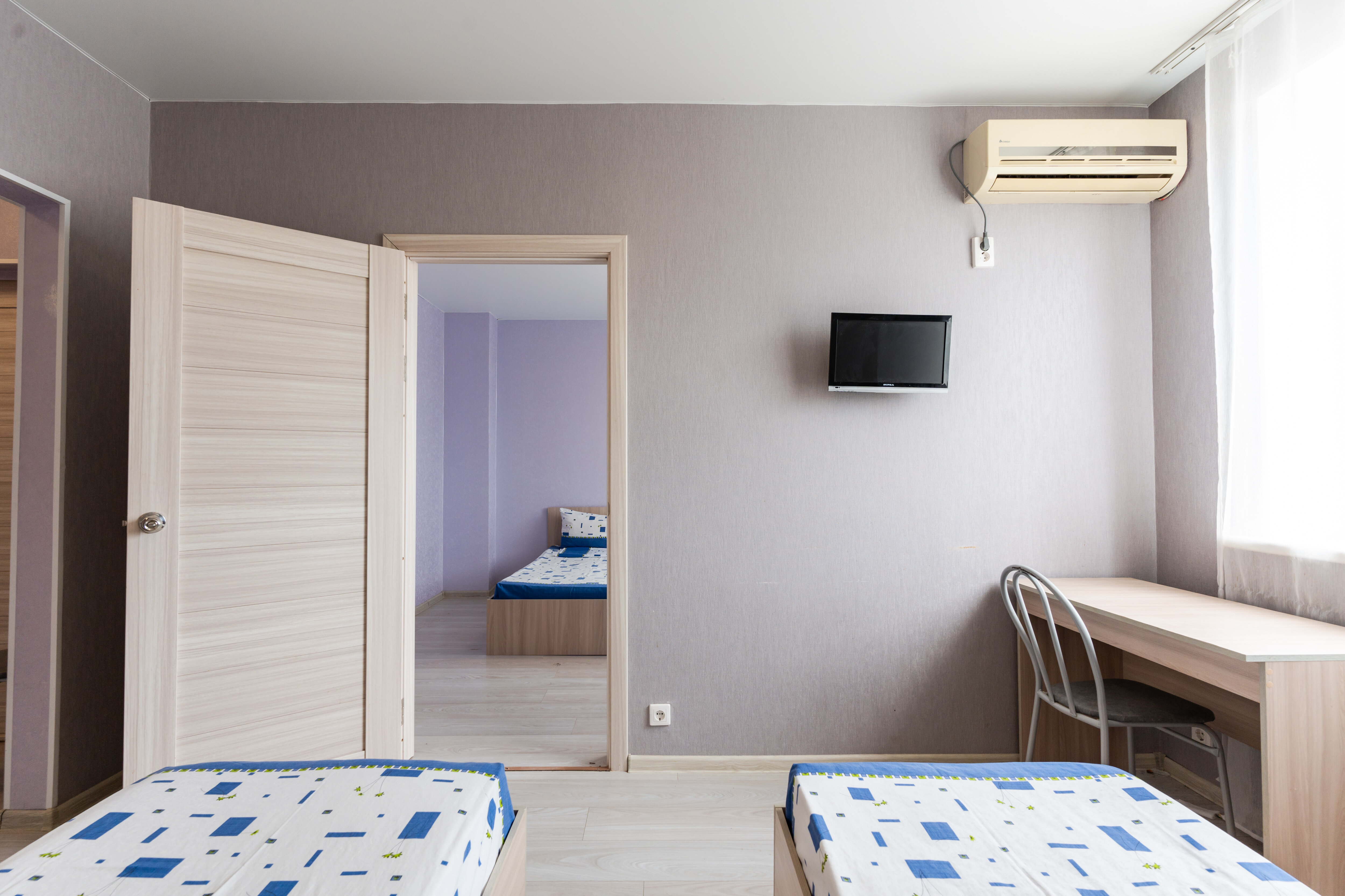 Двухкомнатный четырехместный номер стандарт