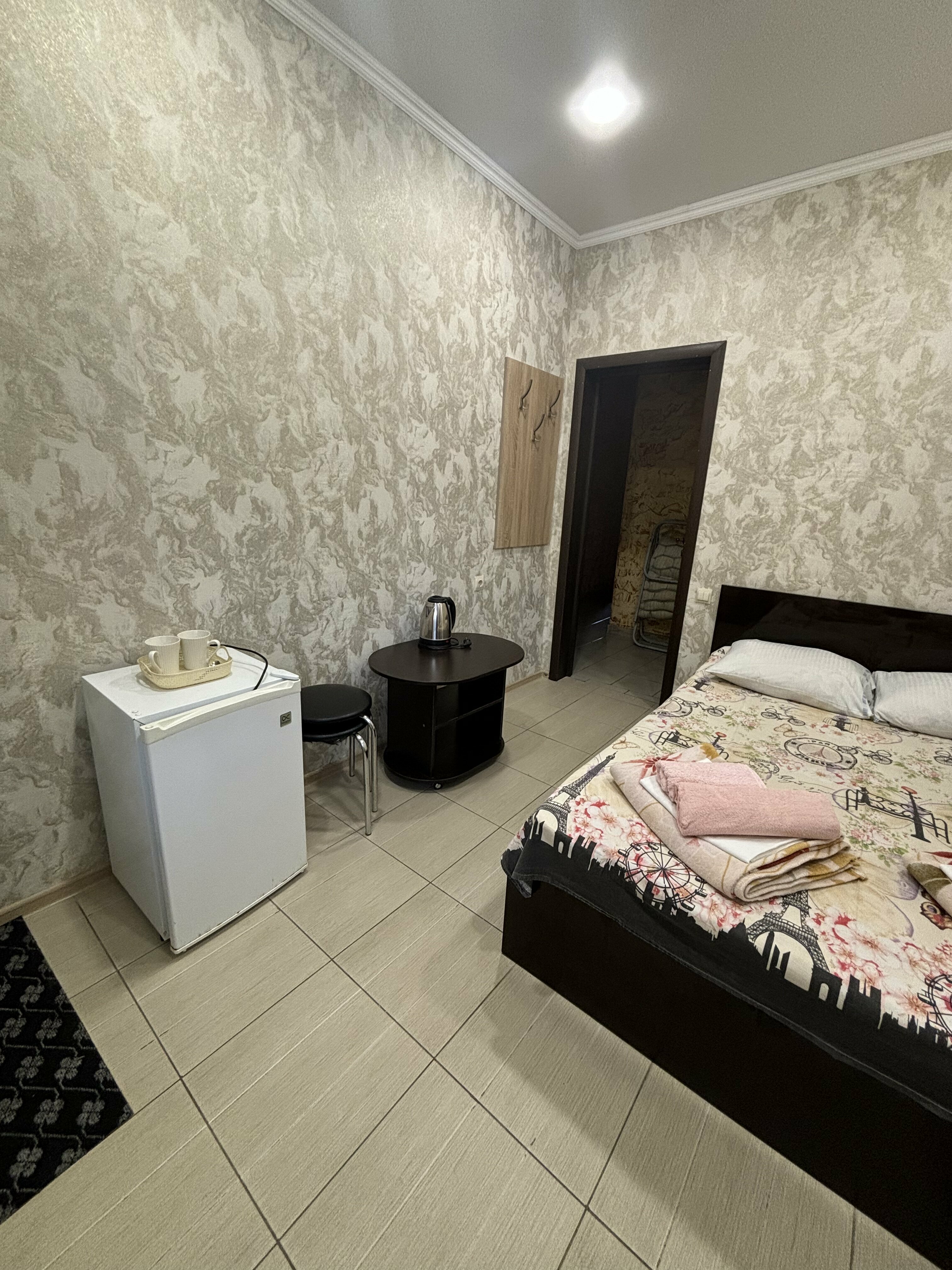 Двухместный номер с 1 кроватью и балконом