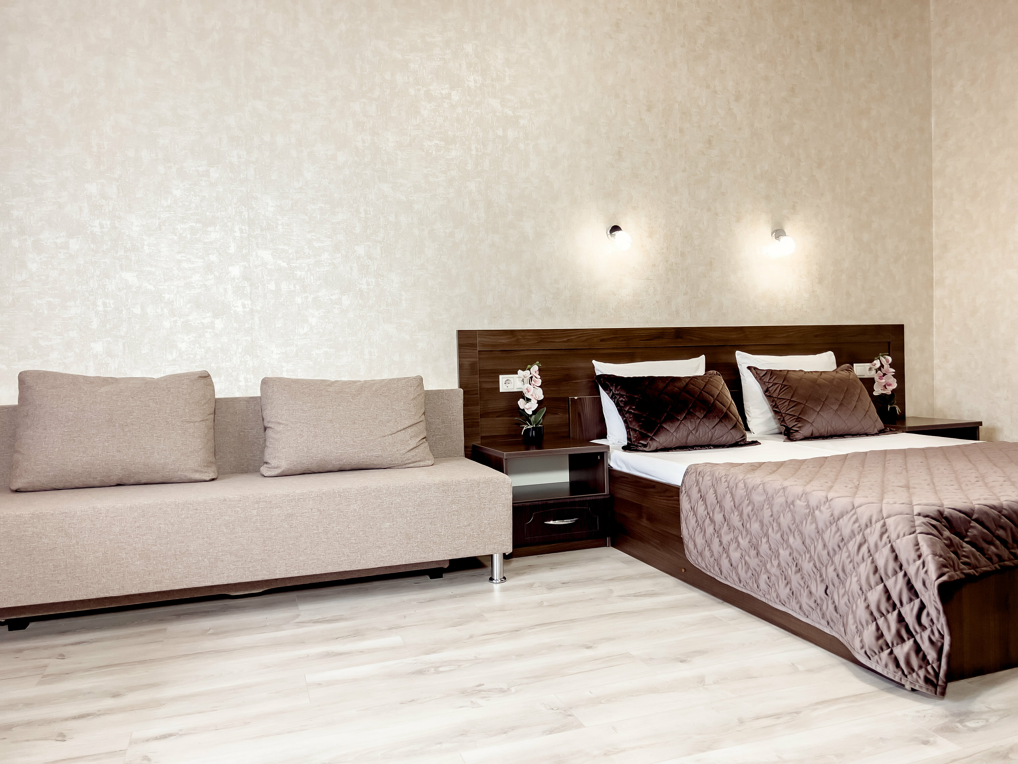 ЛЮКС с видом на горы и балконом