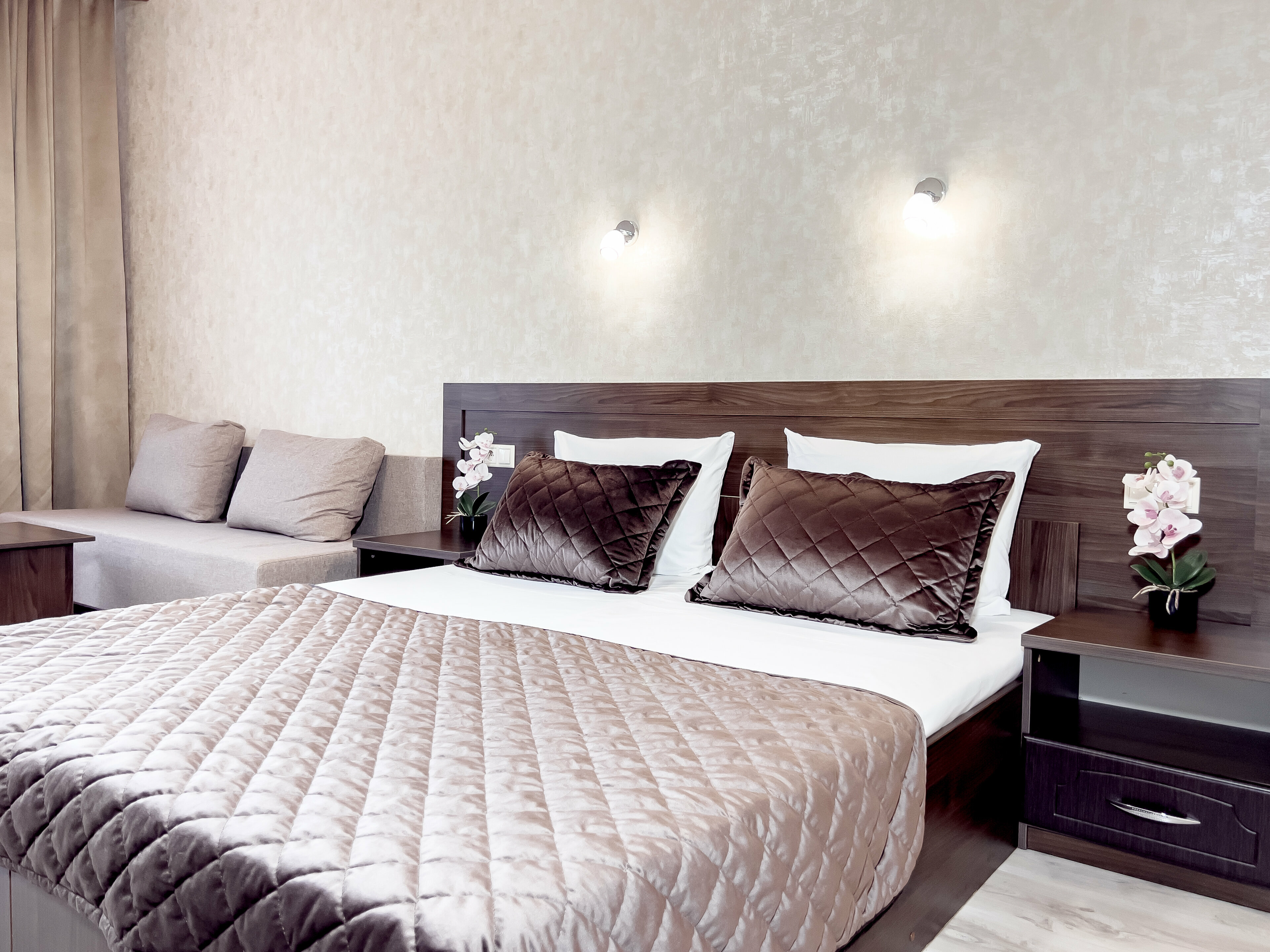 ЛЮКС с видом на горы и балконом