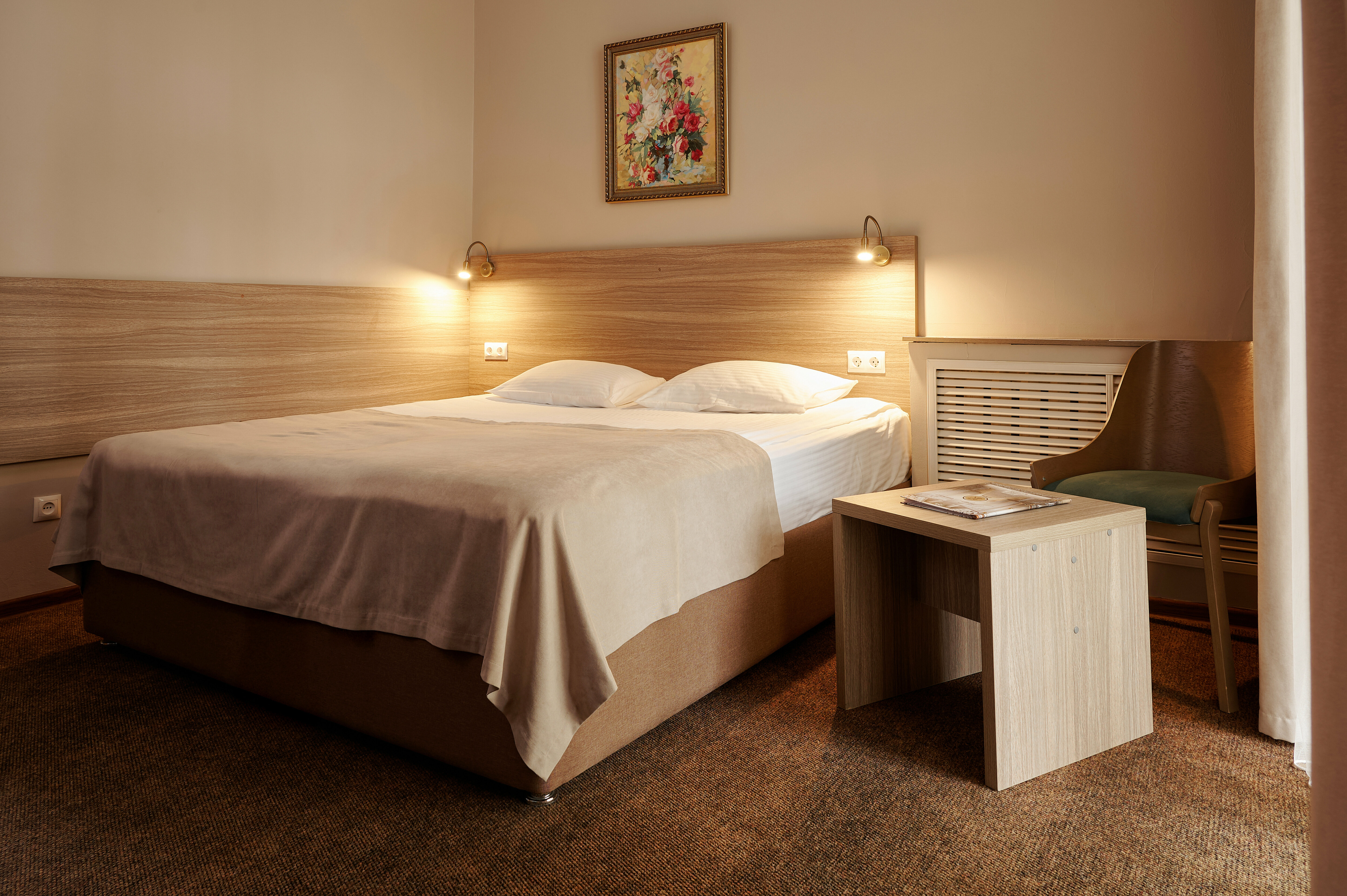 Первая категория "Стандарт с широкой кроватью"