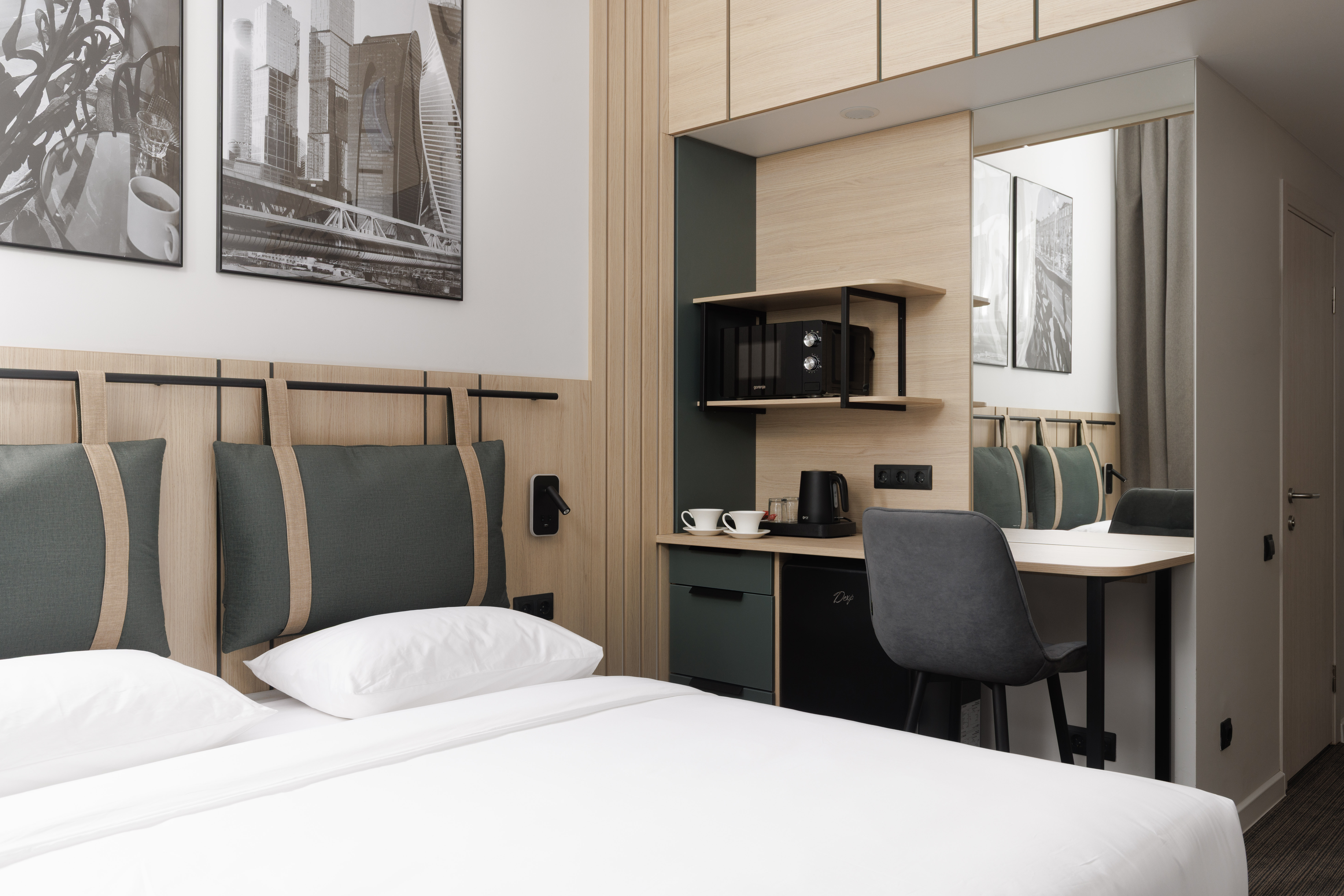 Smart студия с двуспальной кроватью