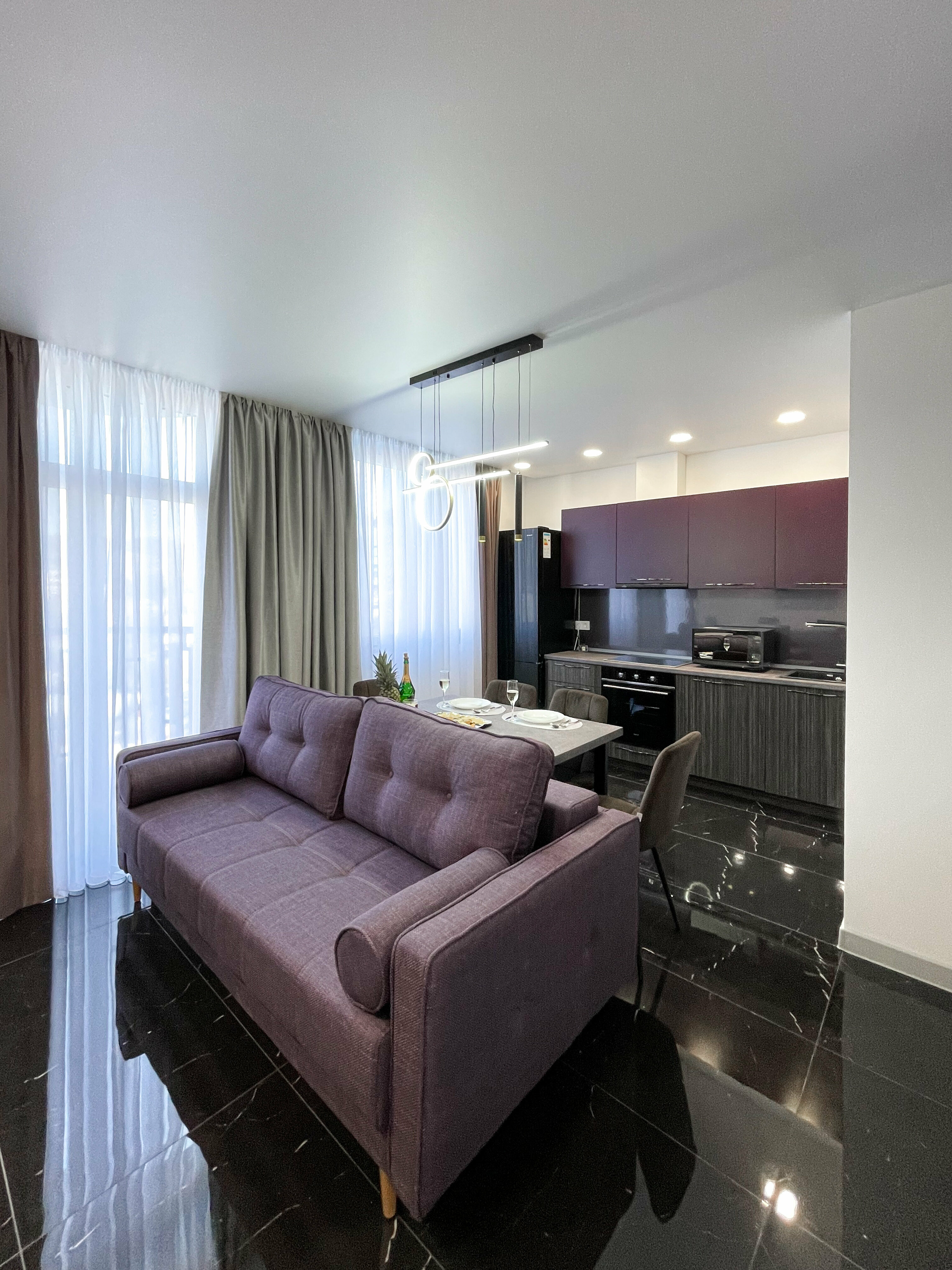 Номер-студия Делюкс с кроватью размера «queen-size»