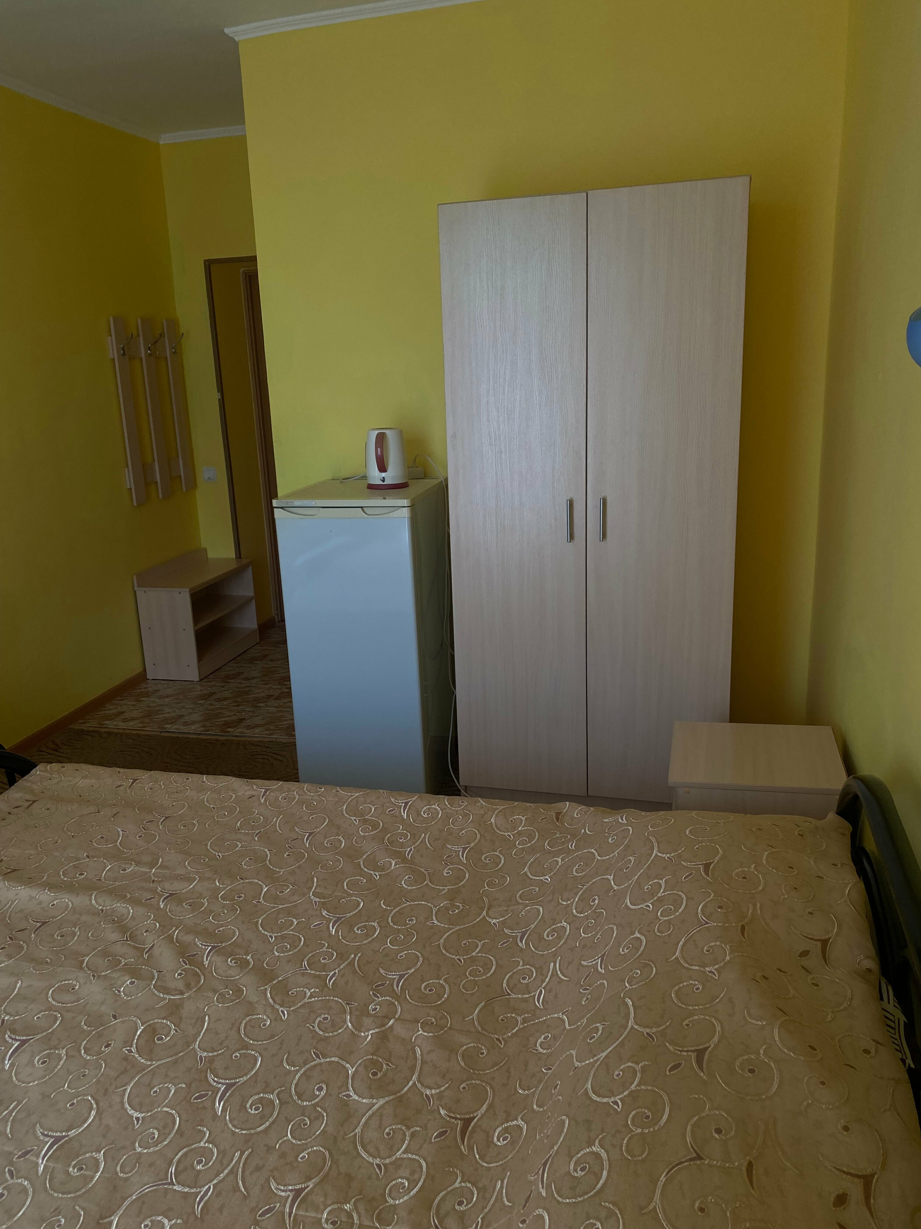 Двухместный номер с 1 кроватью и балконом