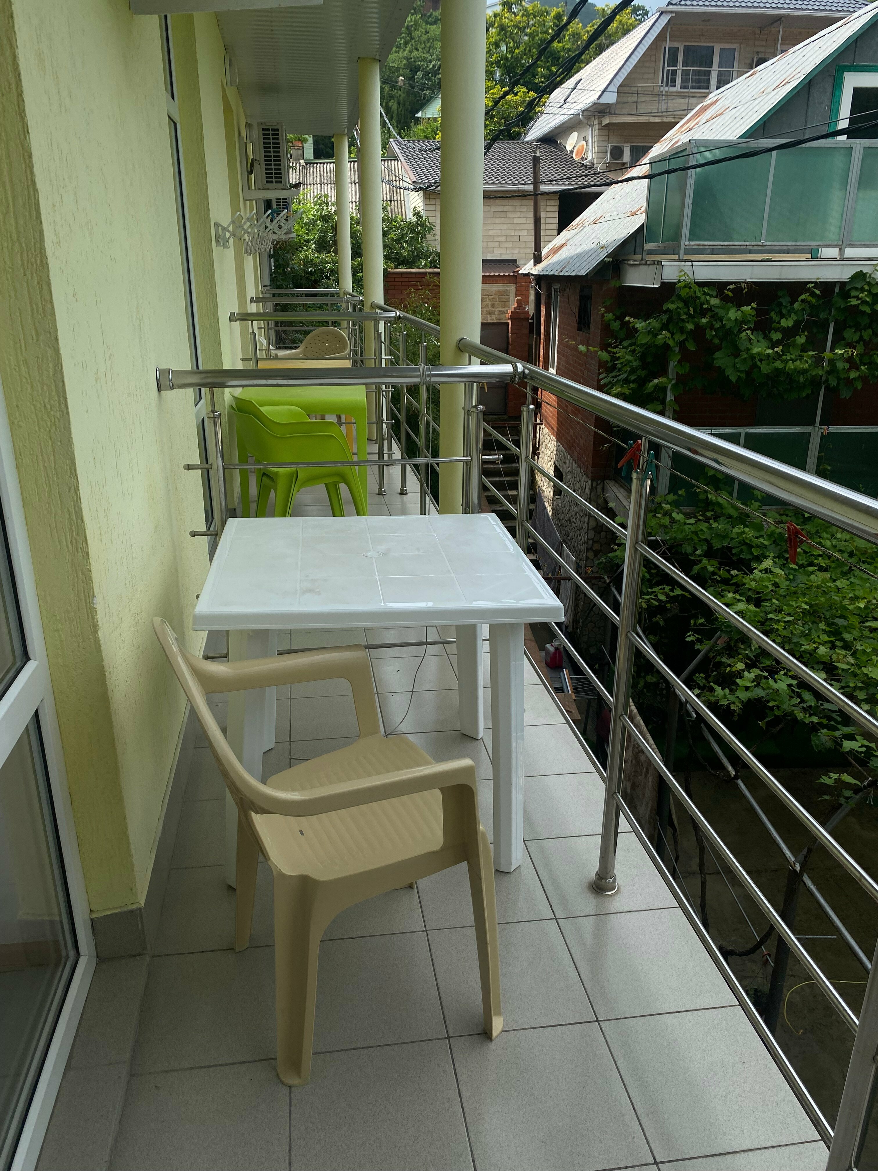 Четырехместный номер с балконом